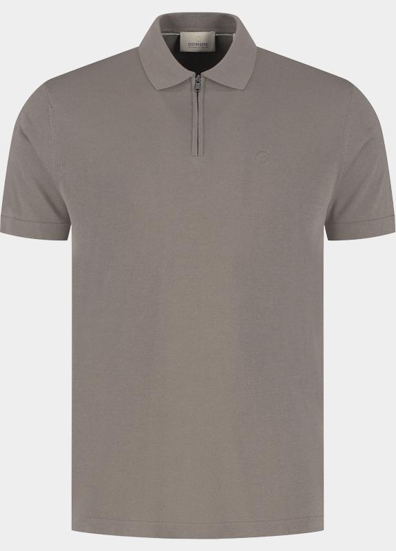 Dstrezzed Polo heren Grijs DS_Dorian Zip Polo 420062/216