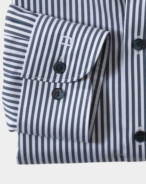 Olymp Business hemd lange mouw Blauw 2108/24 Hemden 210824/18
