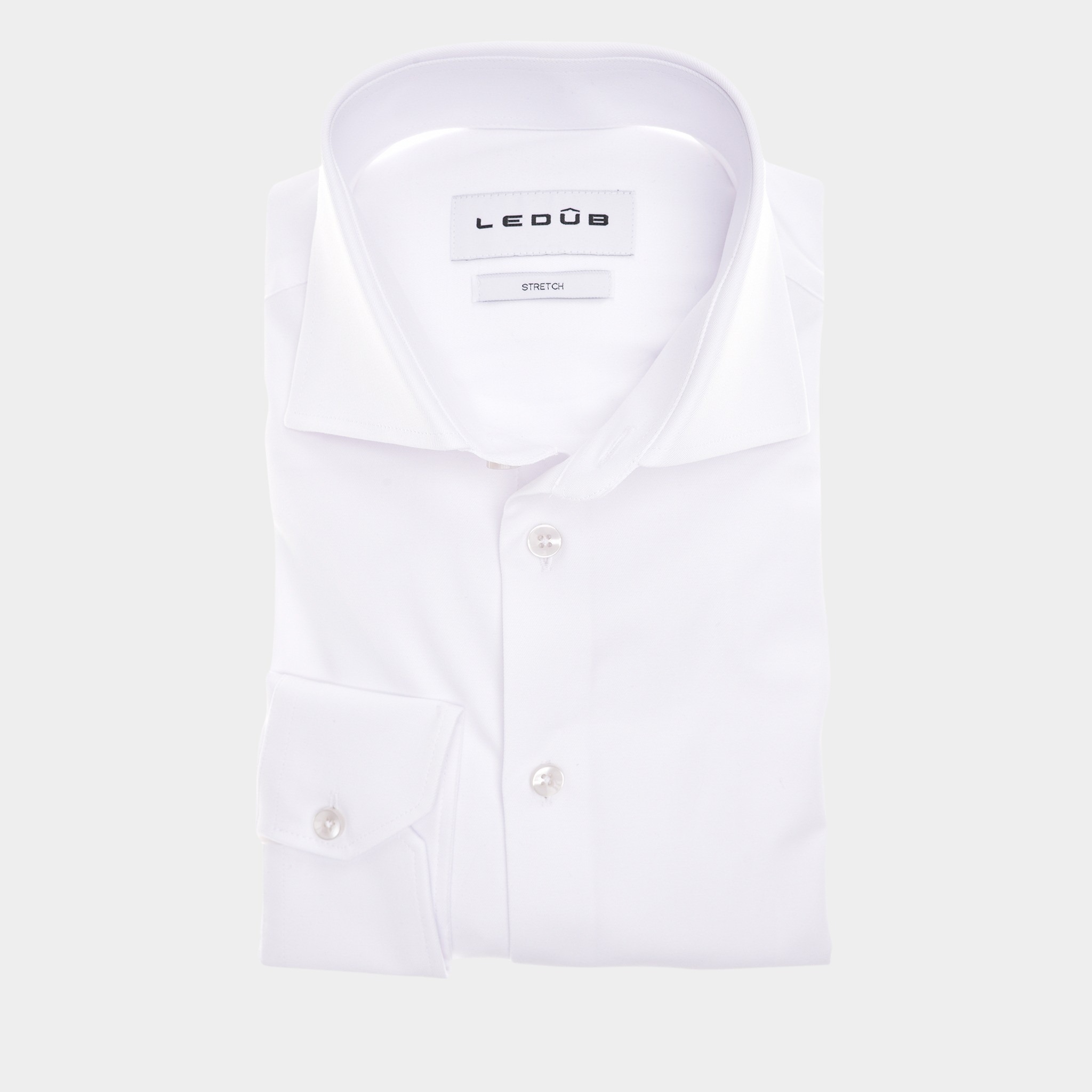 Ledub Business hemd lange mouw Wit LE24204  MFN 5 0142758/910-000-000