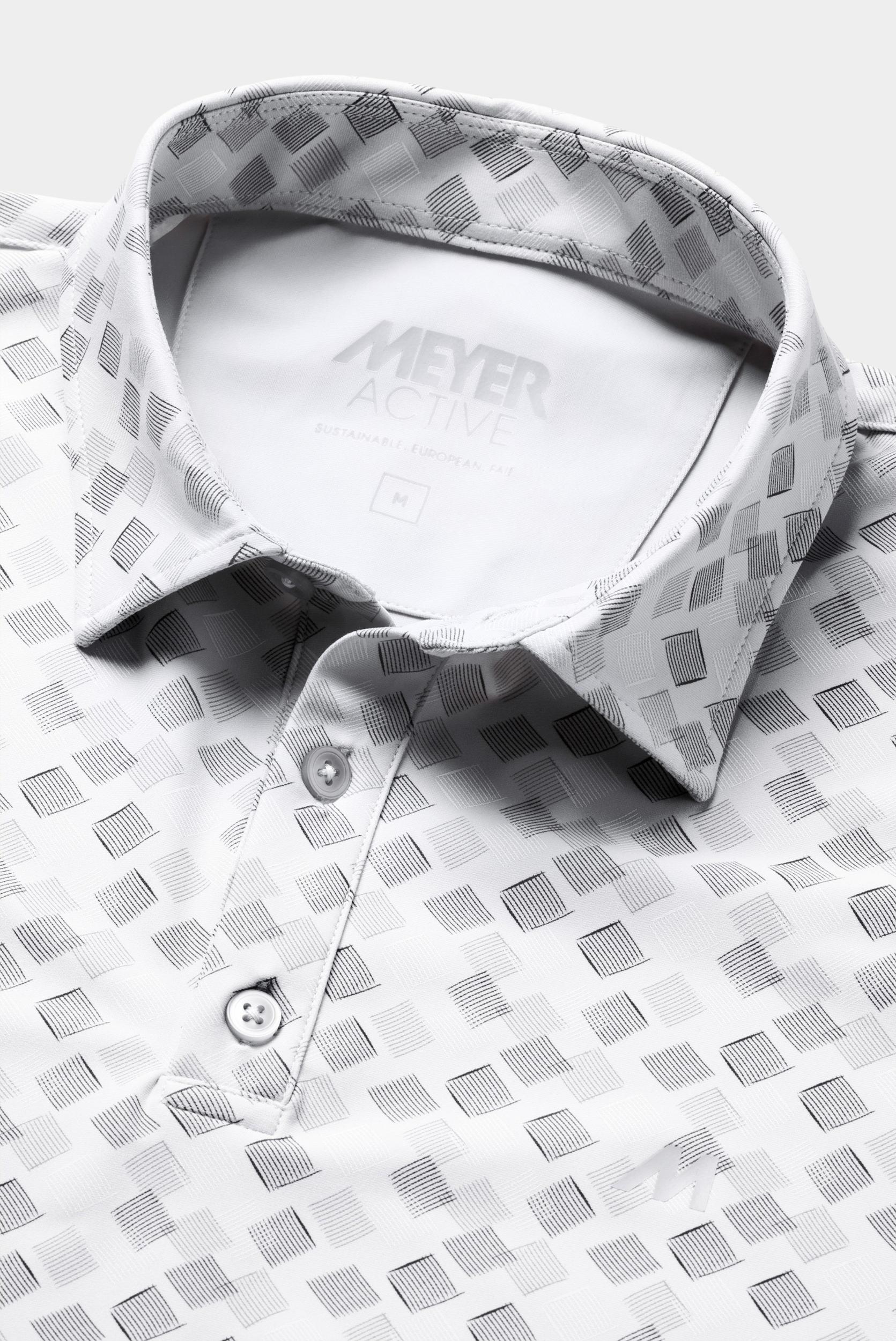 Meyer Polo korte mouw Wit PHIL Art.9-9008 9539900800/40