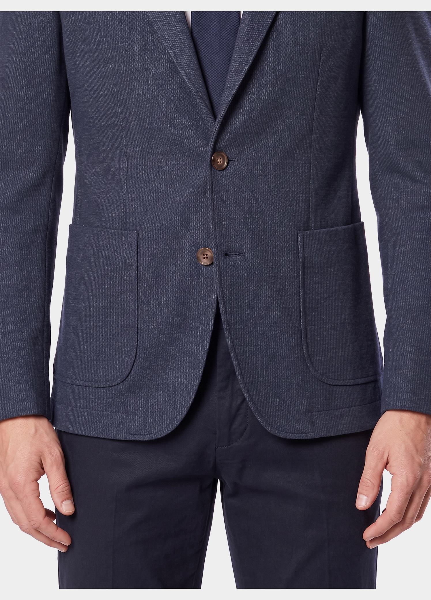 Born With Appetite Colbert Blauw Fame Jacket Drop 8 BWA263038FA61/4001