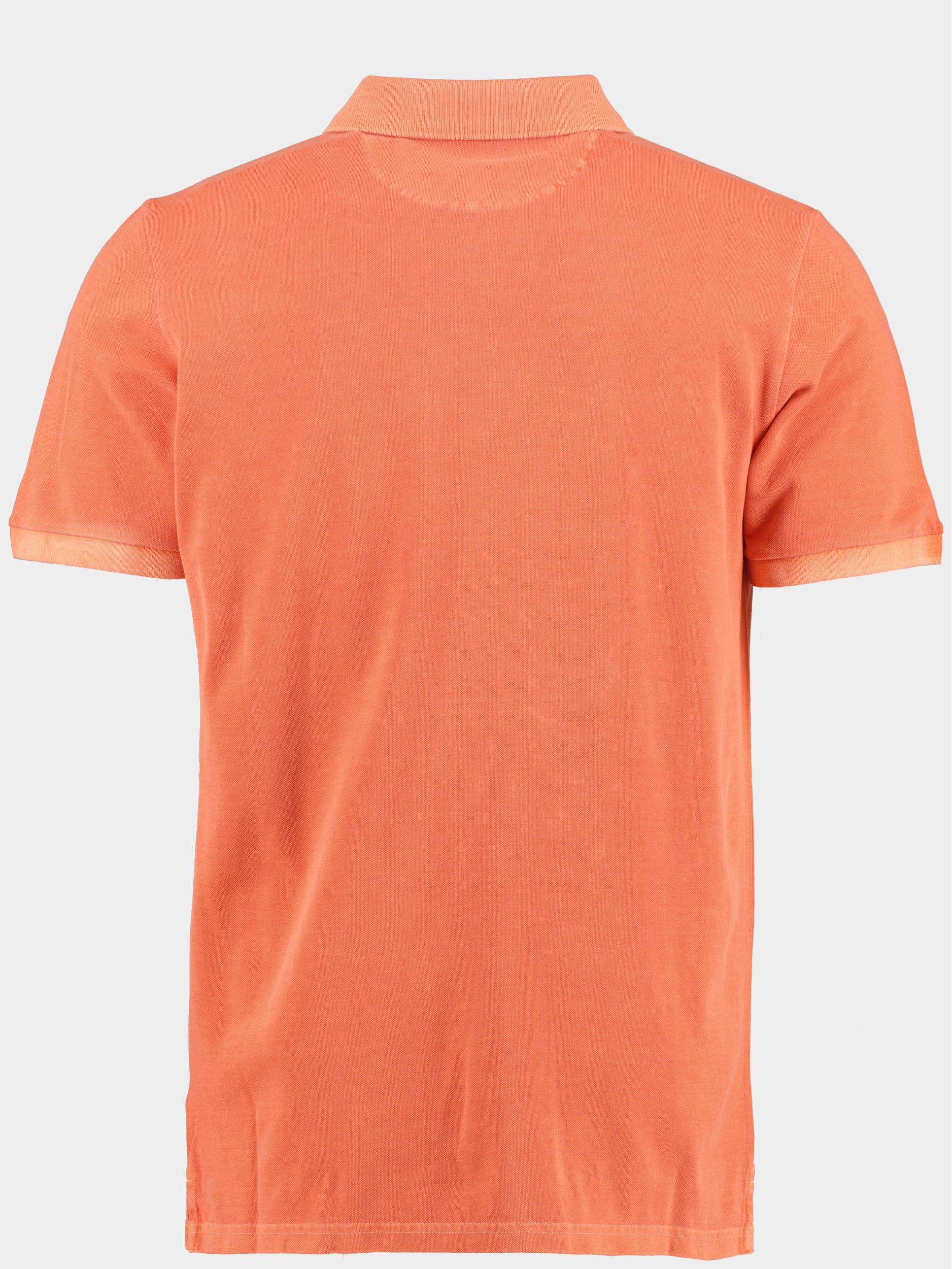 Gant Polo korte mouw Oranje Sunfaded Pique SS Rugger 2043005/834
