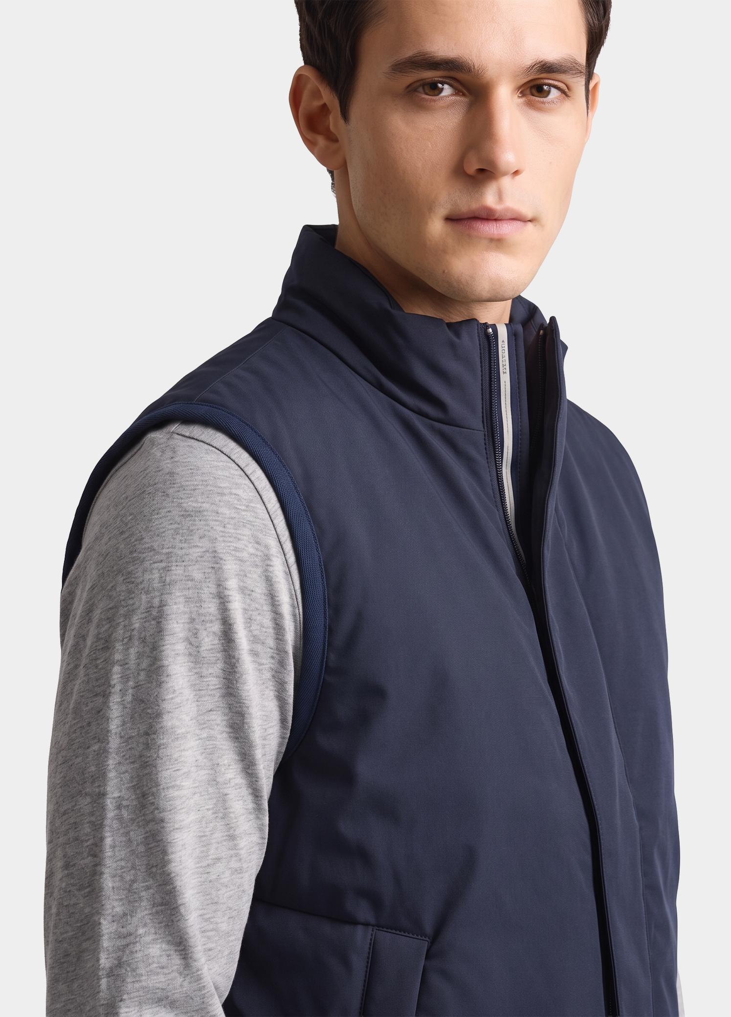 Profuomo Bodywarmer heren Blauw  PPWU30002/D