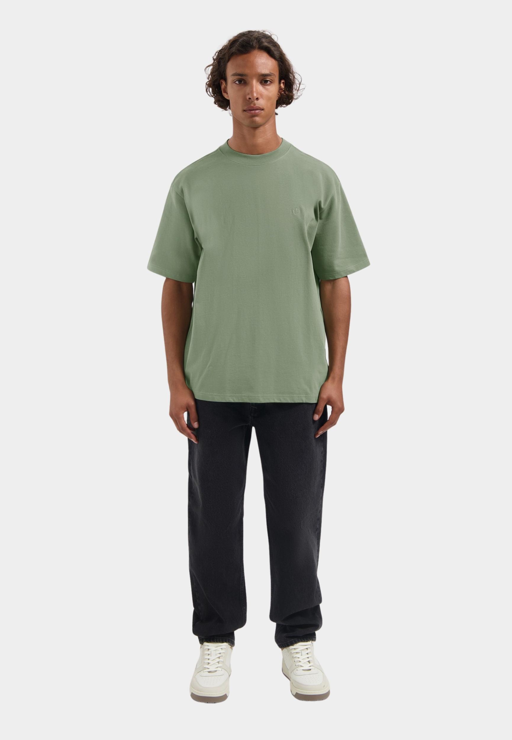 Dstrezzed T-shirt korte mouw Groen Collin SS Tee 203012-AW25/544