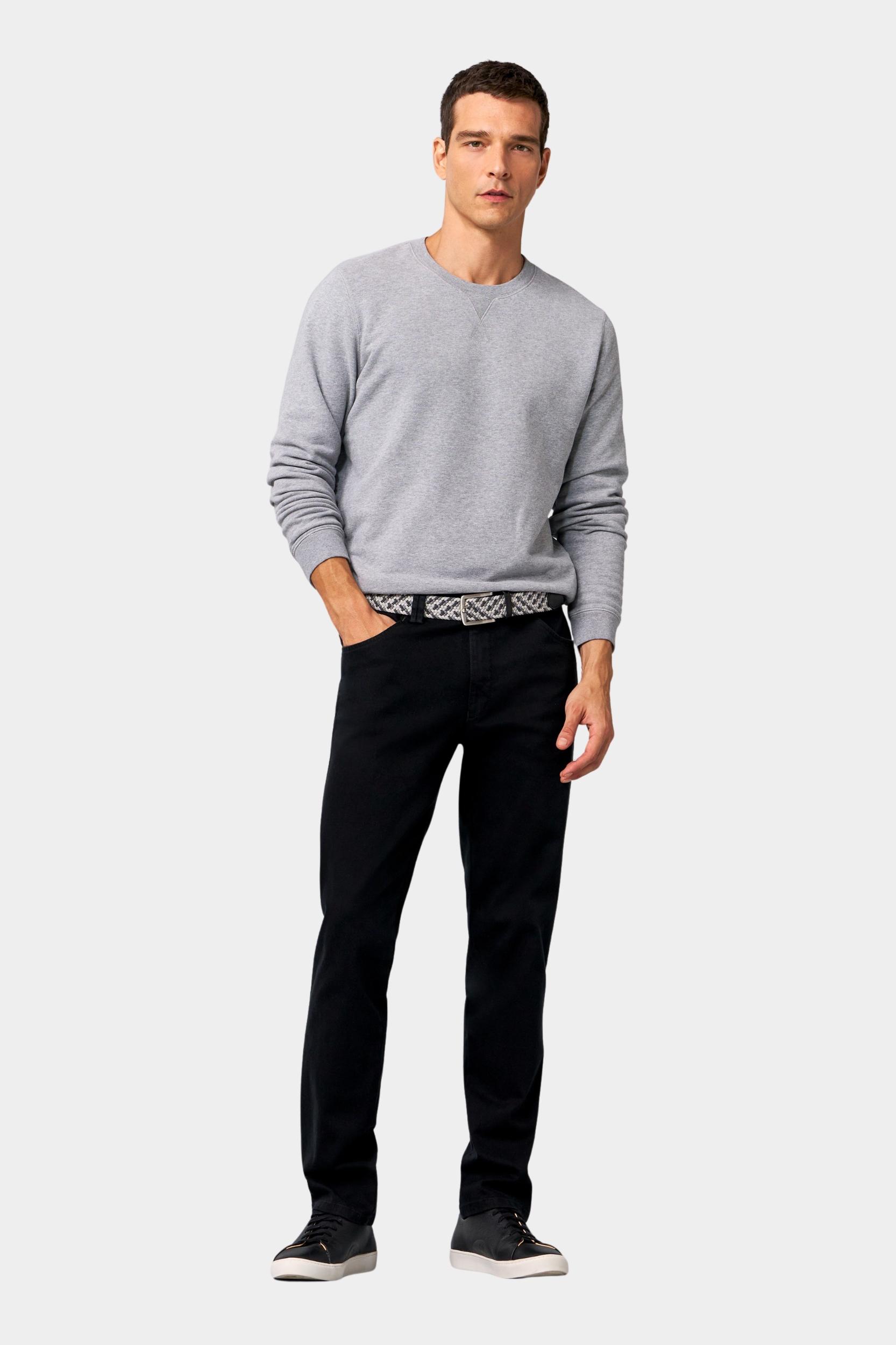 Meyer Flatfront Jeans Zwart DUBLIN Art.9-4541 1279454100/09