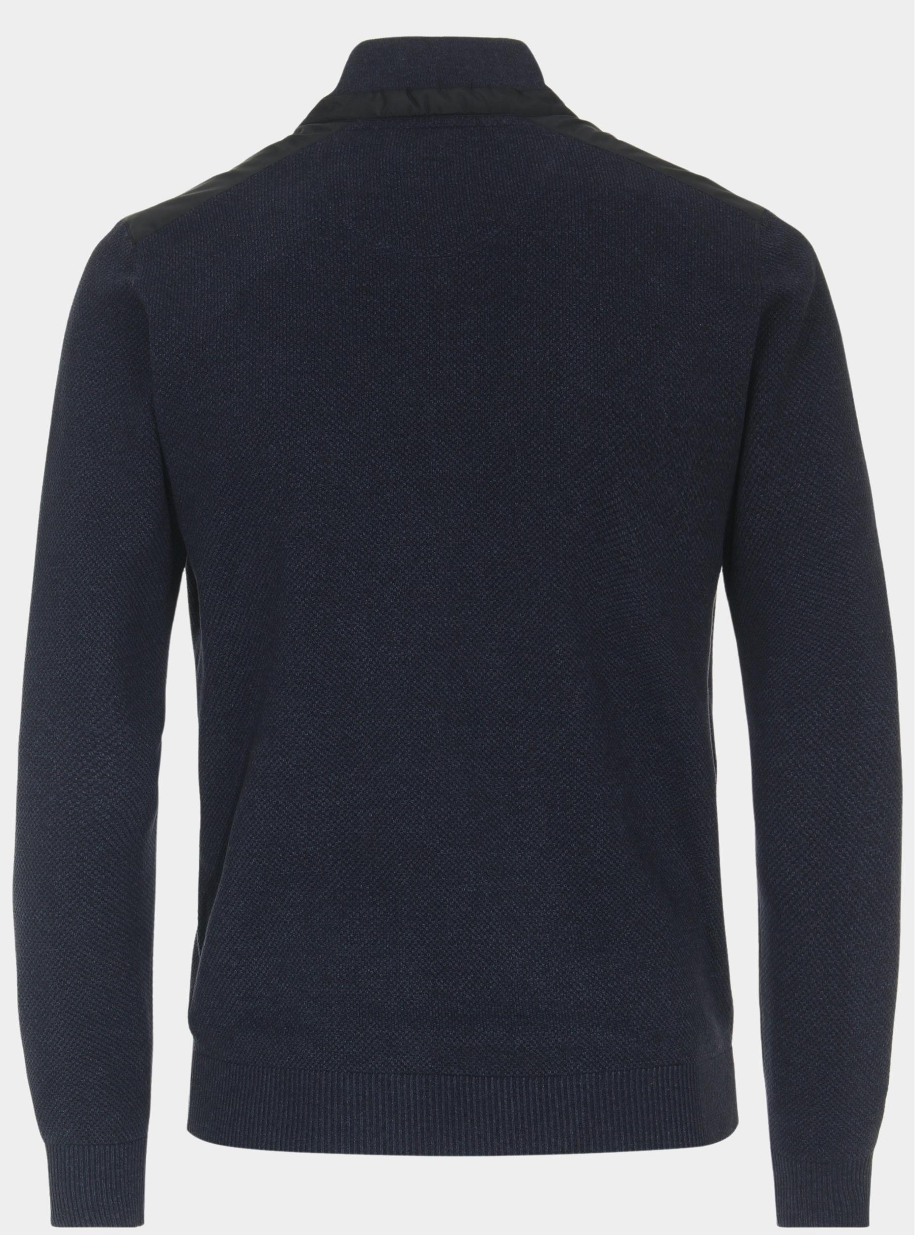 Casamoda Vest Blauw Stricktroyer 434104600/105