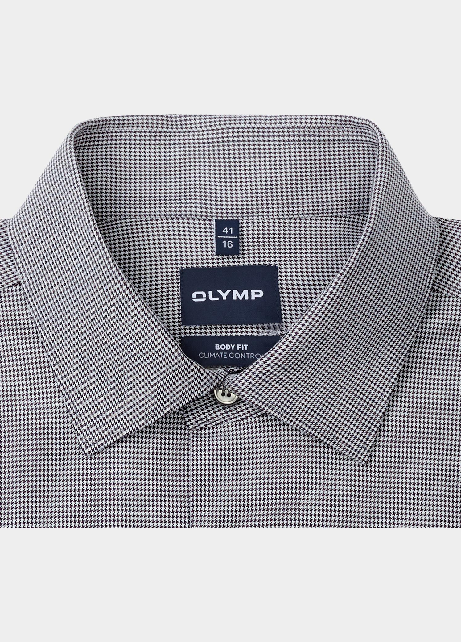 Olymp Overhemd extra lange mouw Grijs Level 5 CC bf D.2157 211229/63