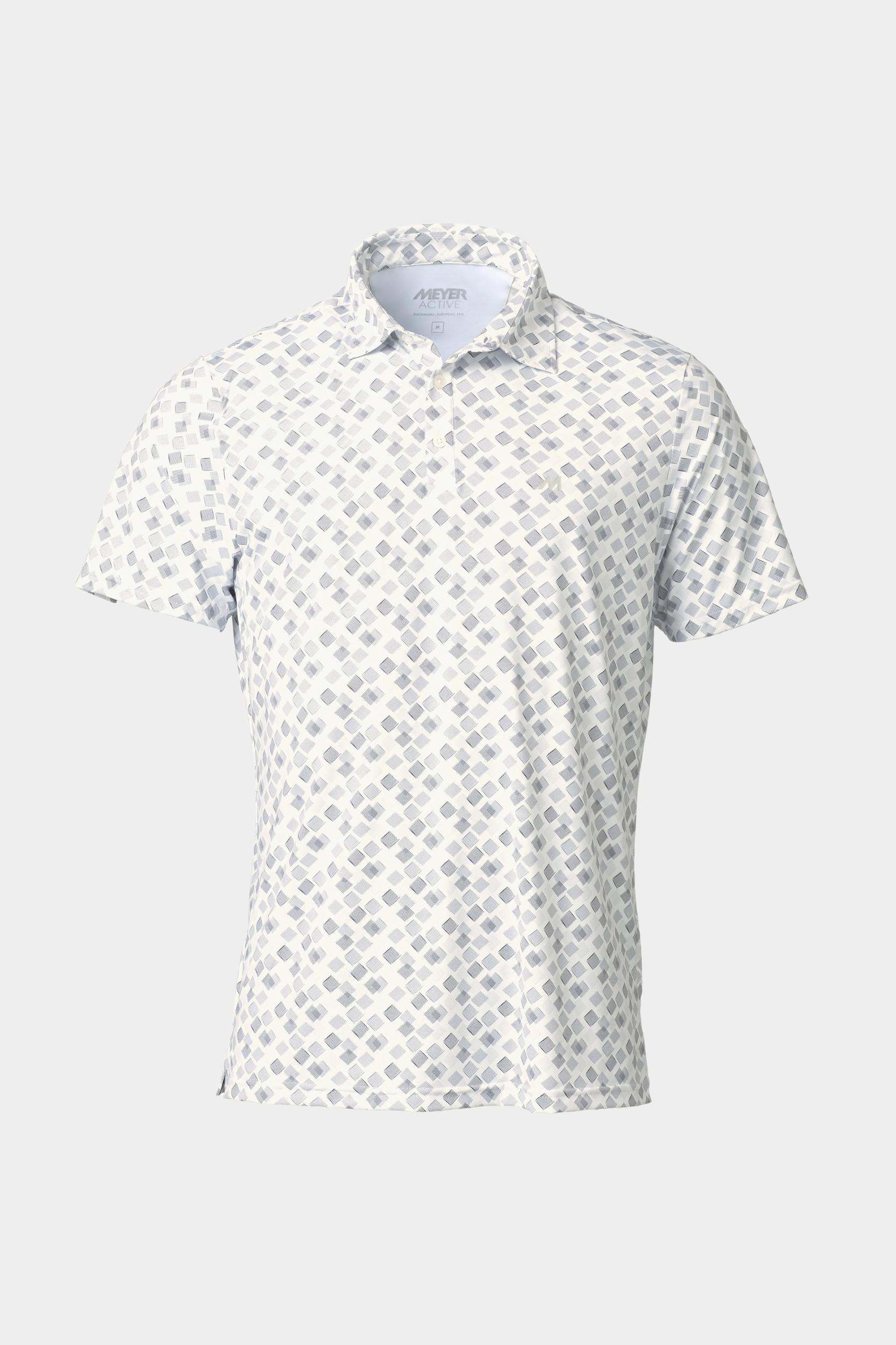 Meyer Polo korte mouw Wit PHIL Art.9-9008 9539900800/40
