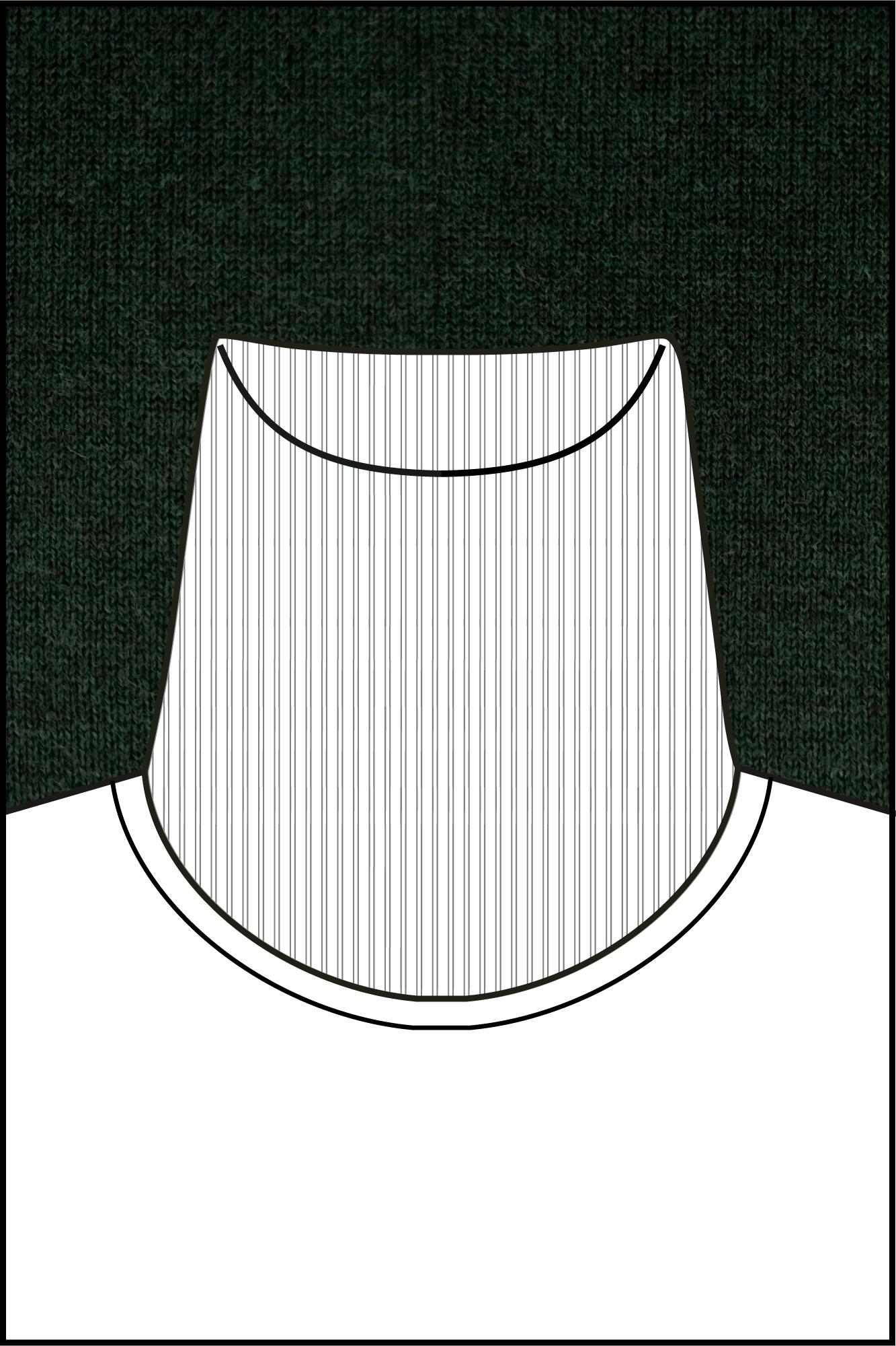 Baileys Coltrui Groen High Neck Pullover Pima Cotto 528500/795