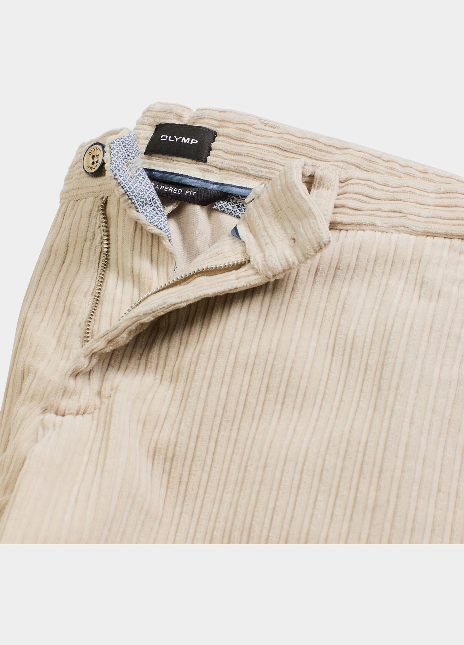 Olymp Corduroy broek Beige Chino 460284/01