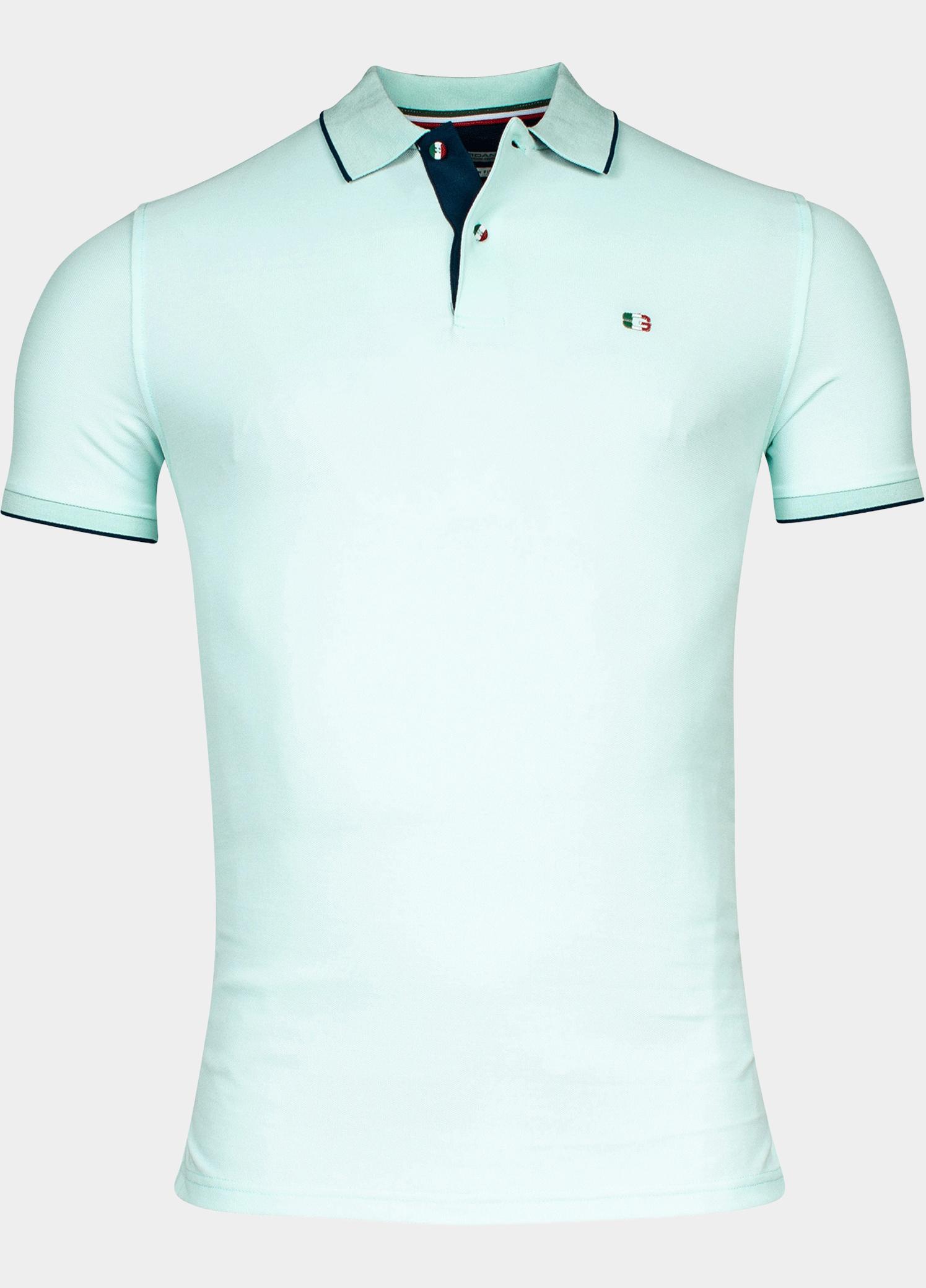 Giordano Polo heren Groen Nico Signature Polo SS Pique 416587/71