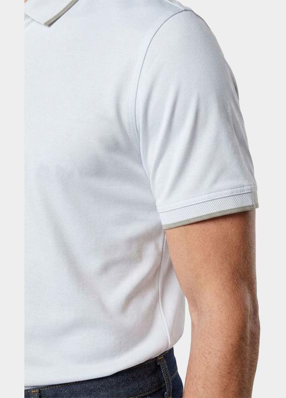Bos Polo heren Wit  25016/White