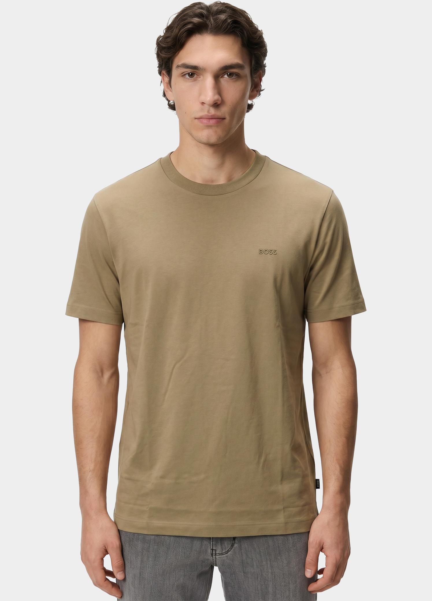 BOSS Black T-shirt heren Beige Thompson 01 10241525 01 50468347/252