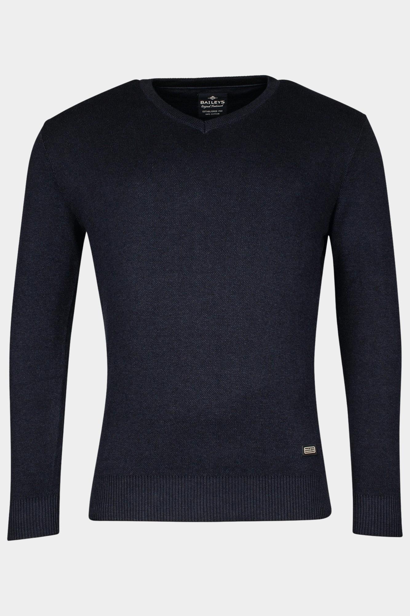 Baileys Pullover Blauw V-Neck 428109/60