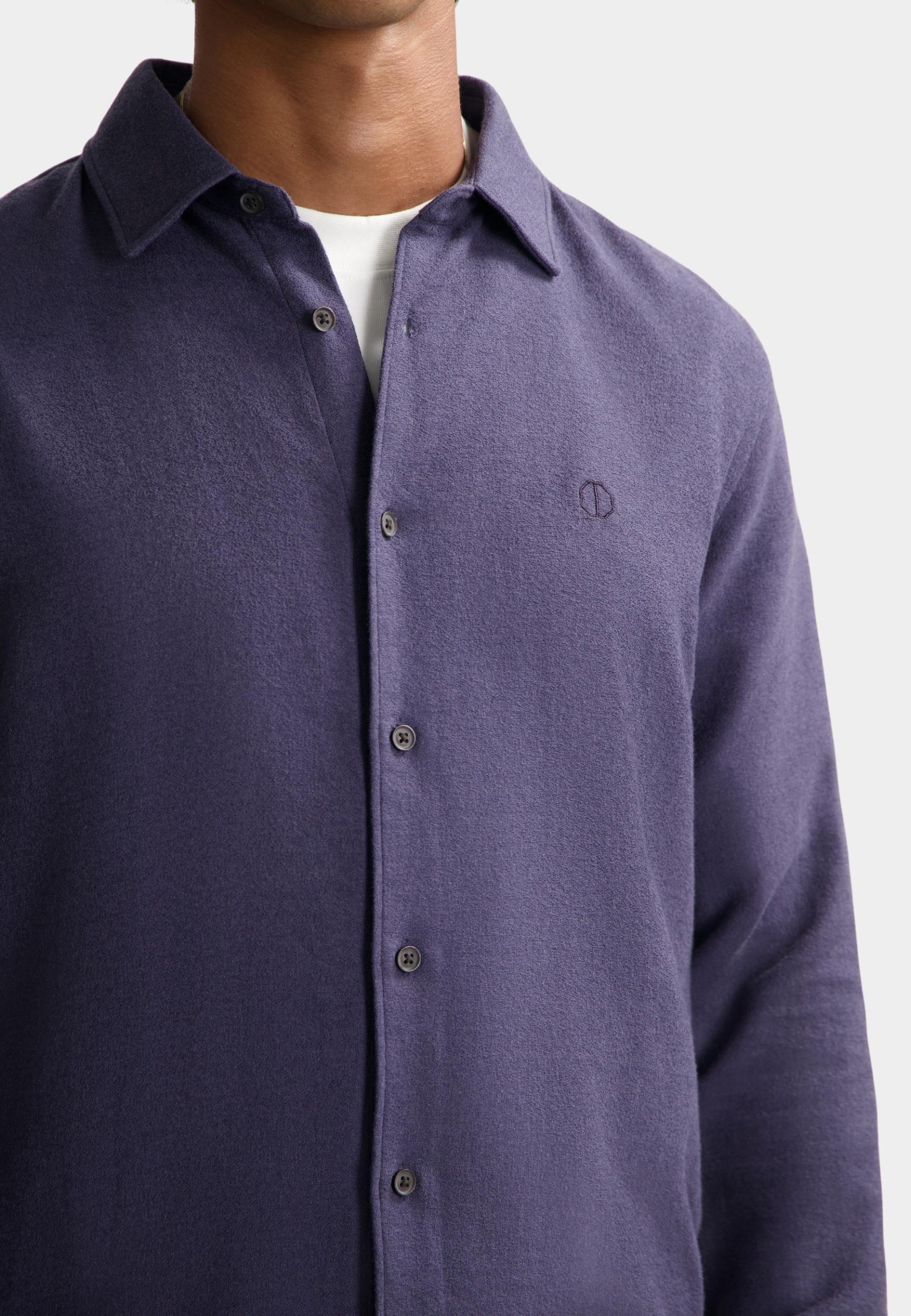 Dstrezzed Casual hemd lange mouw Paars DS_Alvin Shirt 303958/460