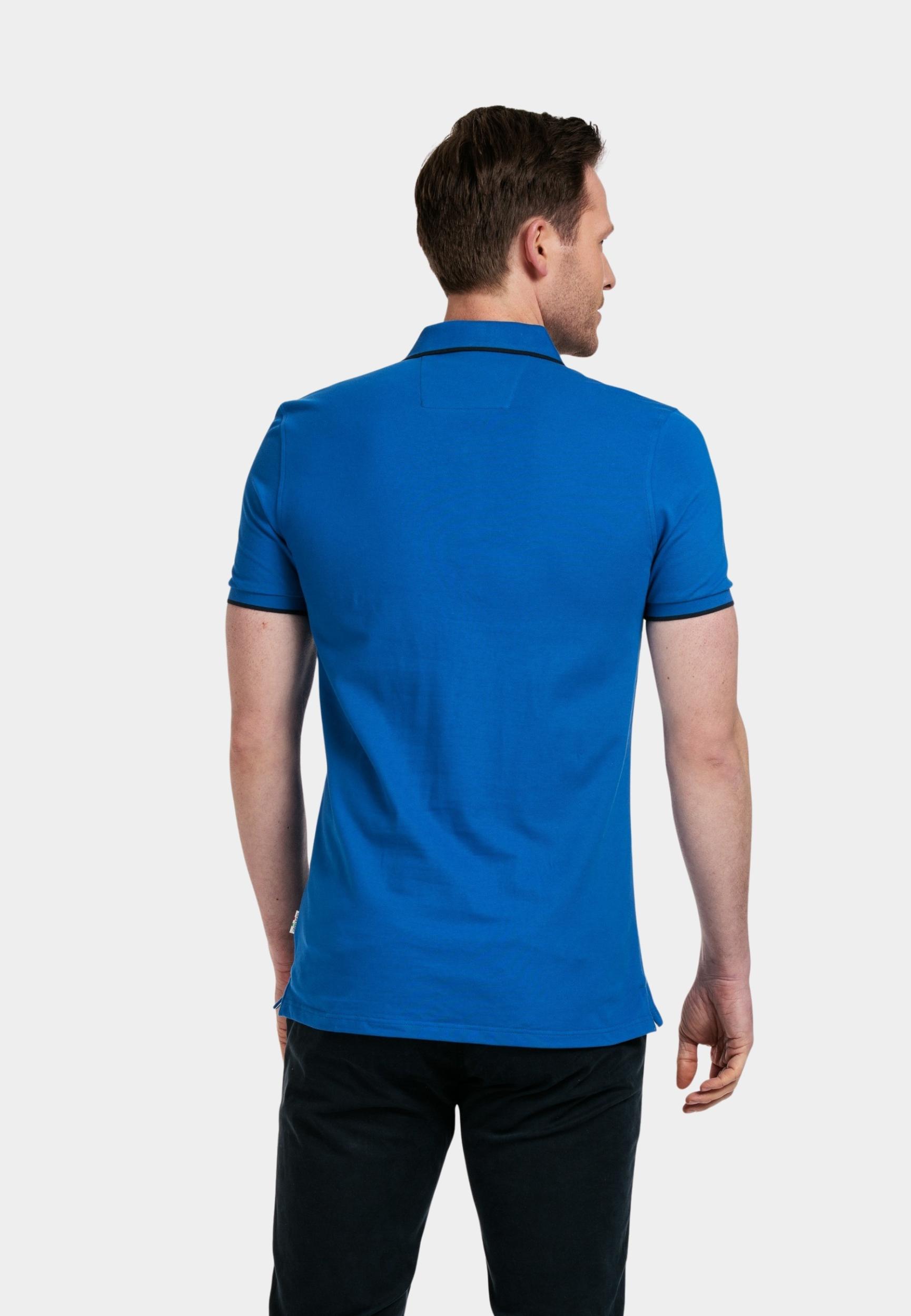 Giordano Polo korte mouw Blauw Nico short sleeve signature p 516587/64