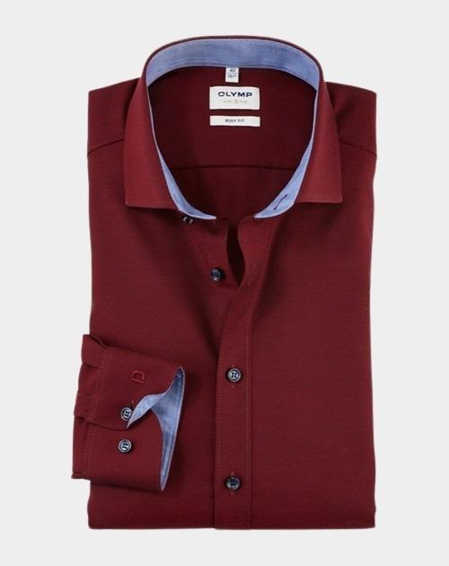 Olymp Business hemd lange mouw Rood 0531/64 Hemden 053164/39