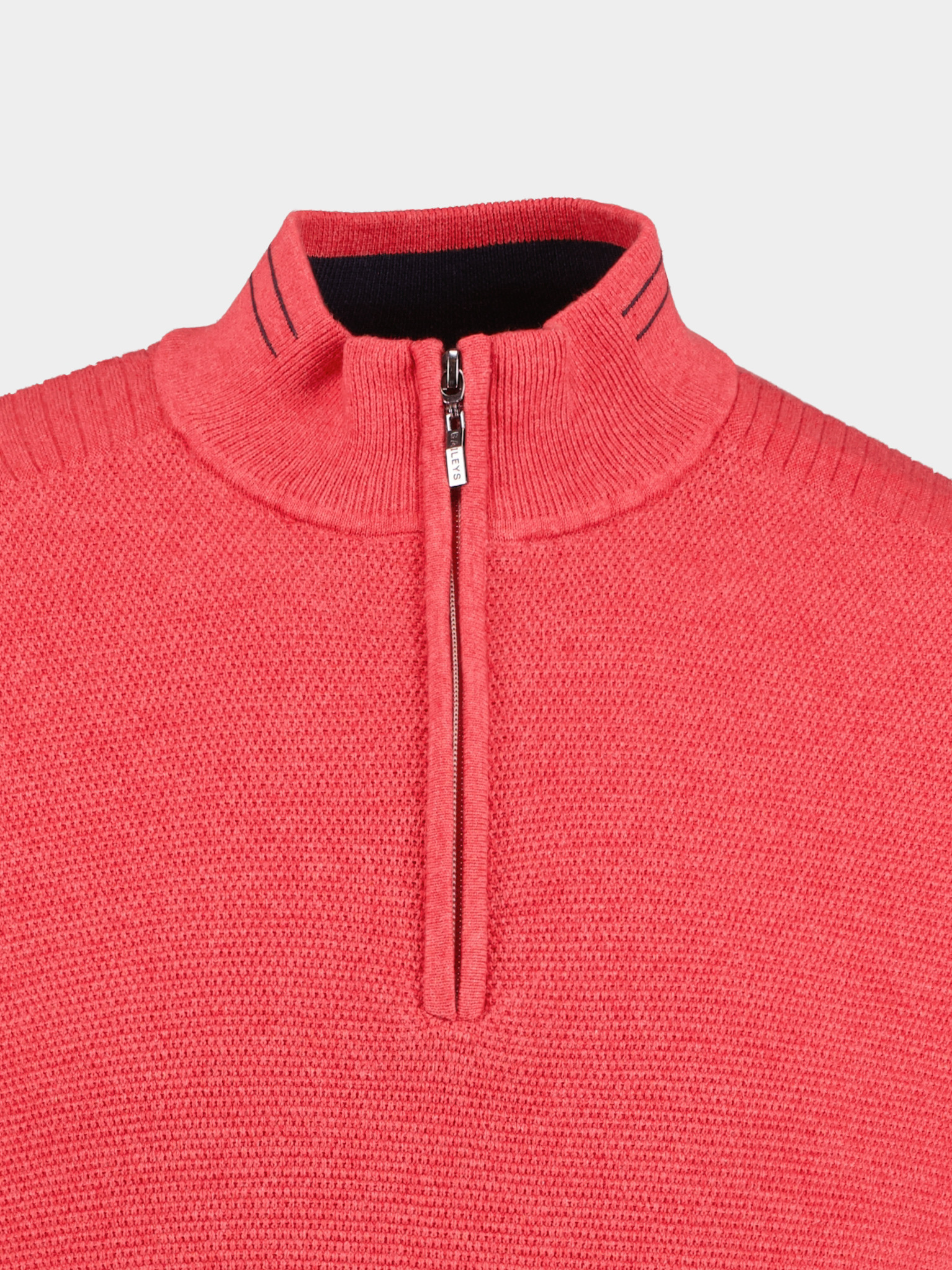 Baileys Pullover Rood Puller 1/2 zip 318445/335