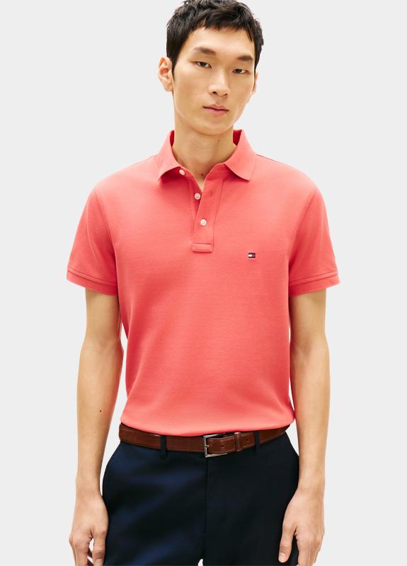 Tommy Hilfiger Polo korte mouw Rood 1985 SLIM POLO MW0MW17771/XKS
