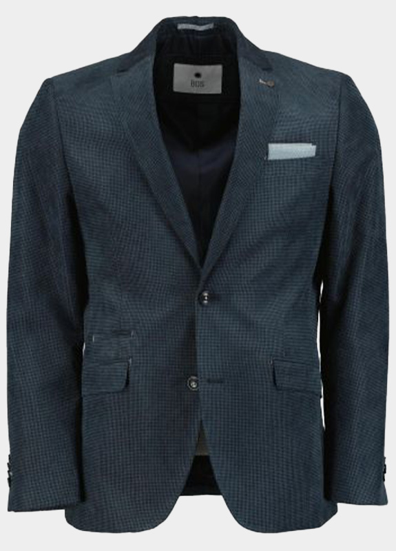 Bos Colbert Blauw Heleen Jacket Drop 7 253037HE31BO/290 navy