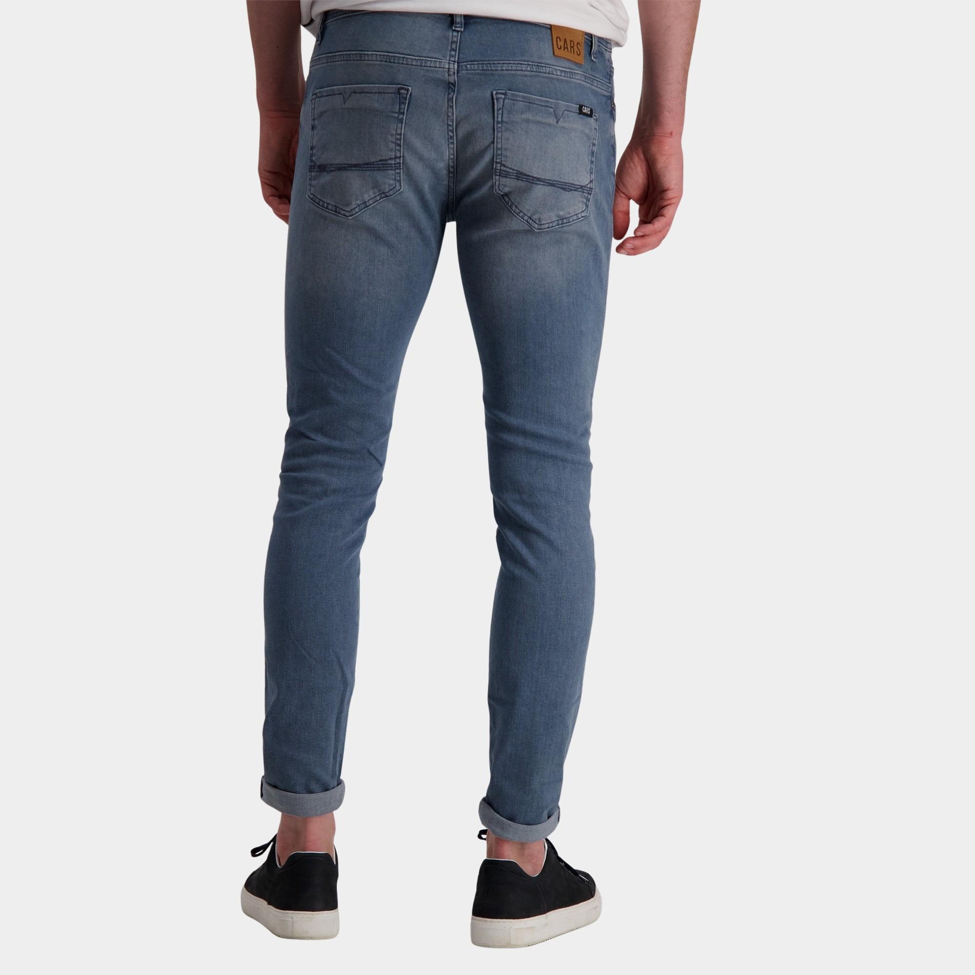 Cars Jeans 5-Pocket Jeans Blauw DUST 75528/71