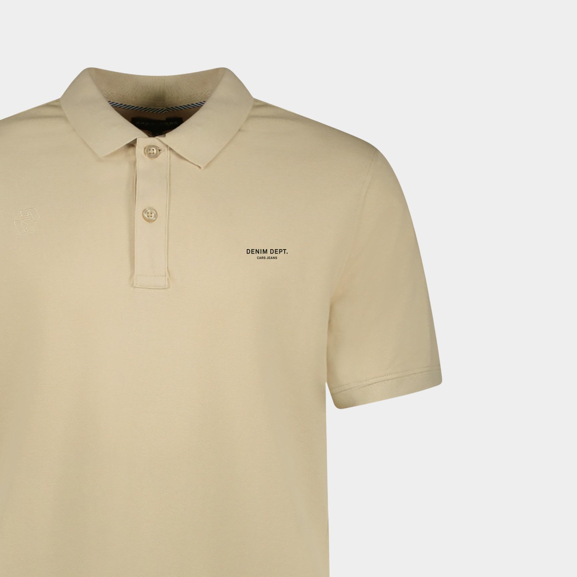 Cars Jeans Polo korte mouw Beige DARIO 60766/83