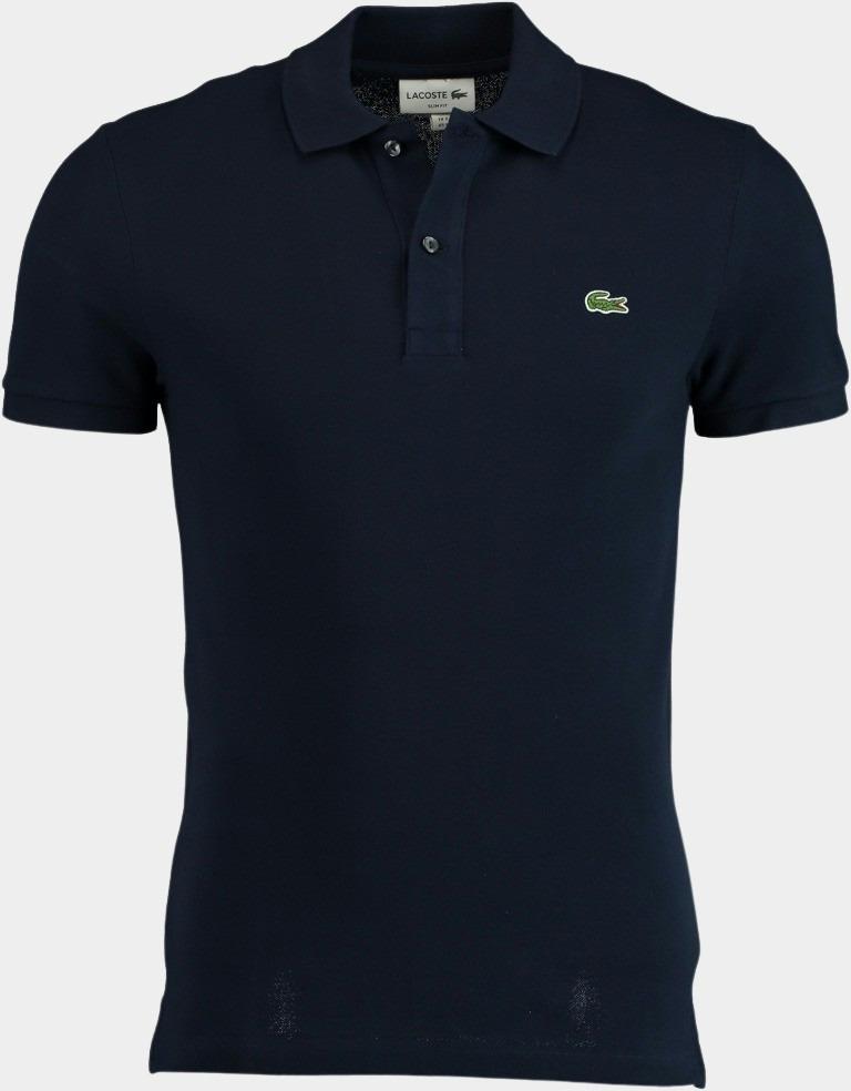 Lacoste Polo korte mouw Blauw slim fit PH4012/166