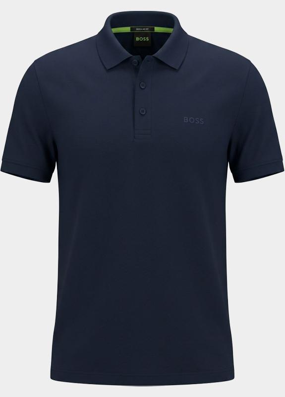 BOSS Green Polo heren Blauw Paddy 10241663 01 50469055/408