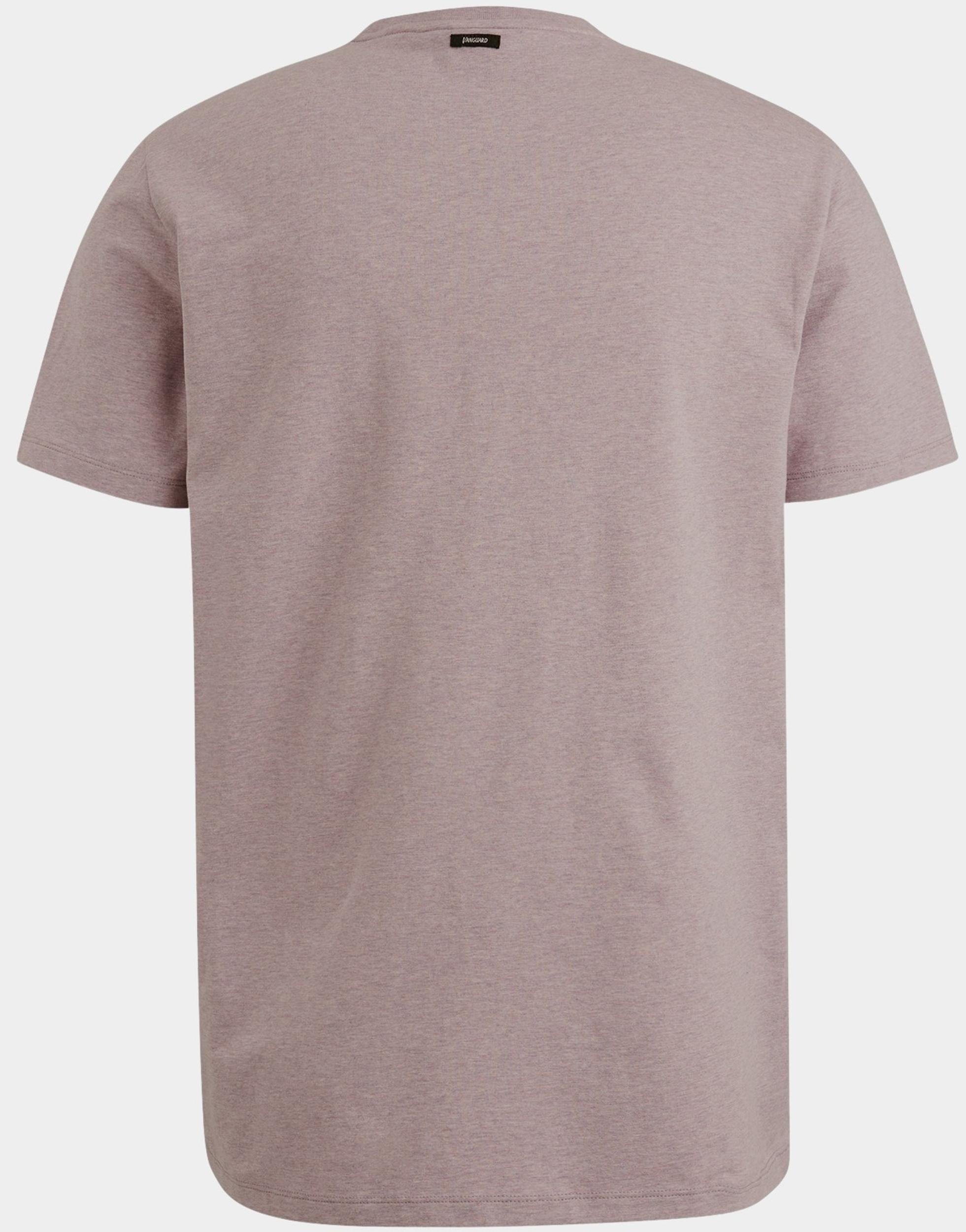 Vanguard T-shirt korte mouw Paars R-neck cotton elastan jersey VTSS2503510/4133