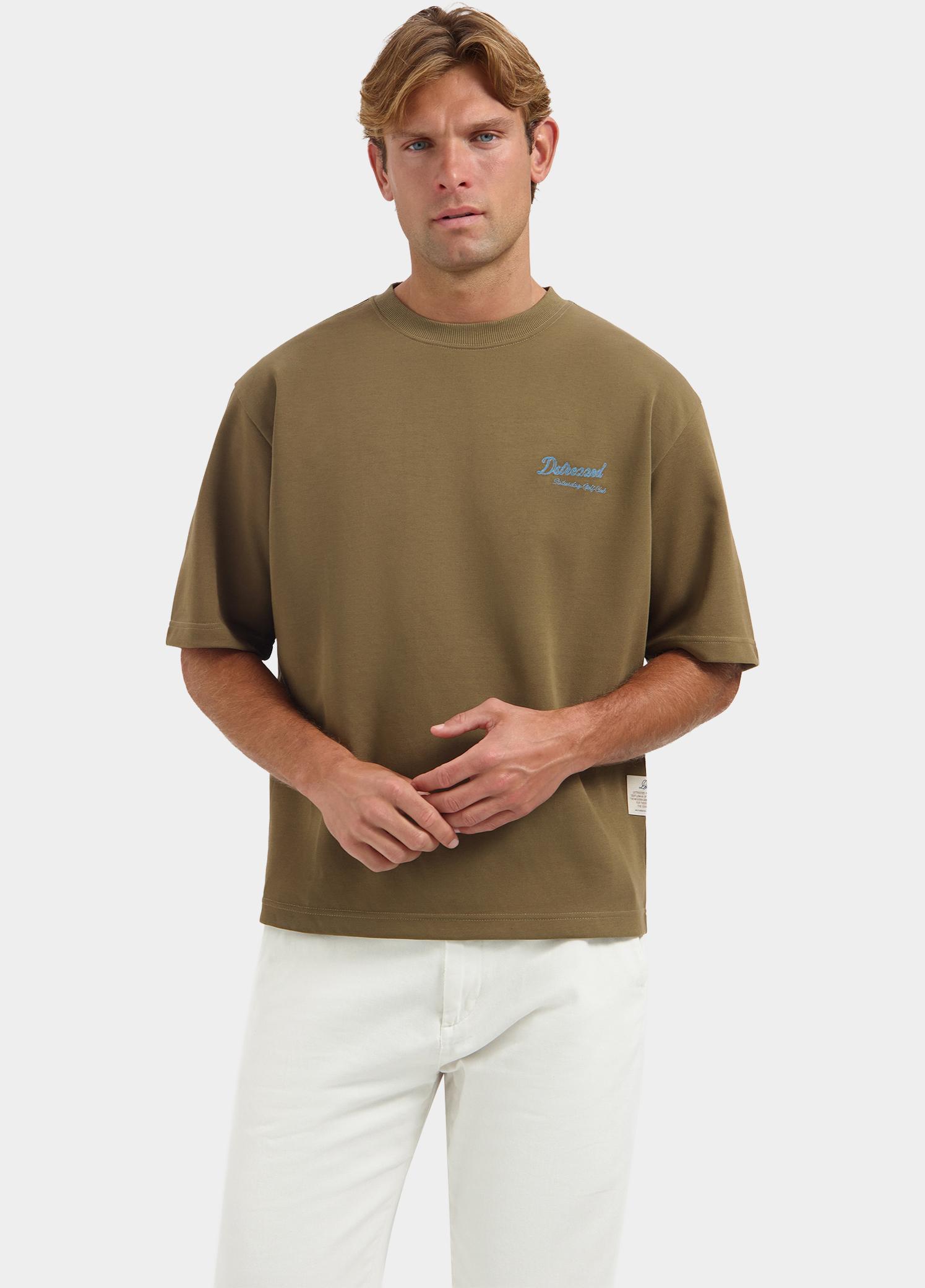 Dstrezzed T-shirt heren Grijs Kole Artwork Tee 203558/836