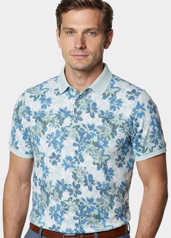 Bos Polo heren Groen Usher 10-61/Mint