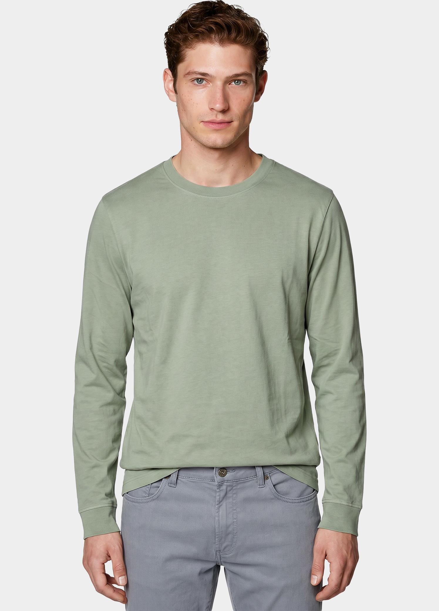 Basefield longsleeve heren Groen  219018507/552