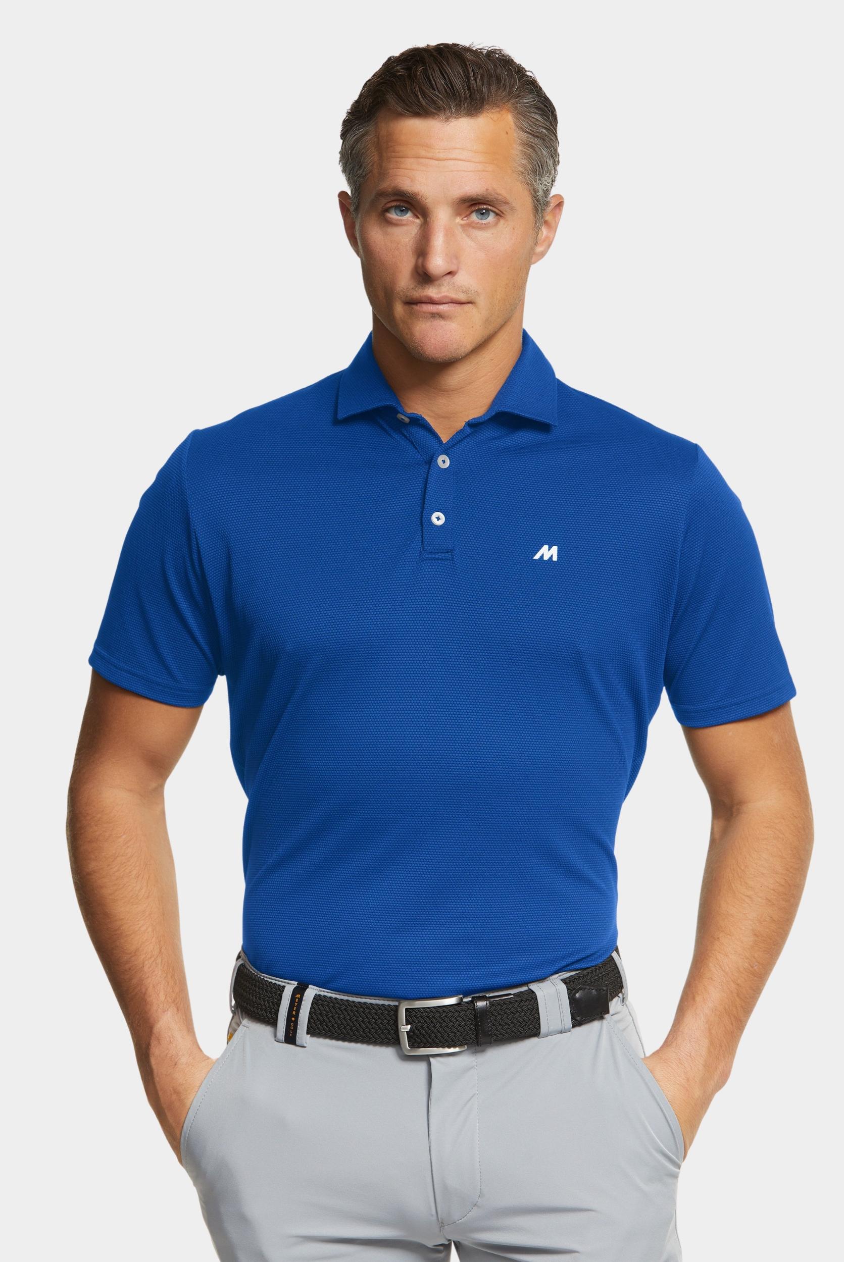Meyer Polo korte mouw Blauw RORY Art.9-9006 9519900600/17