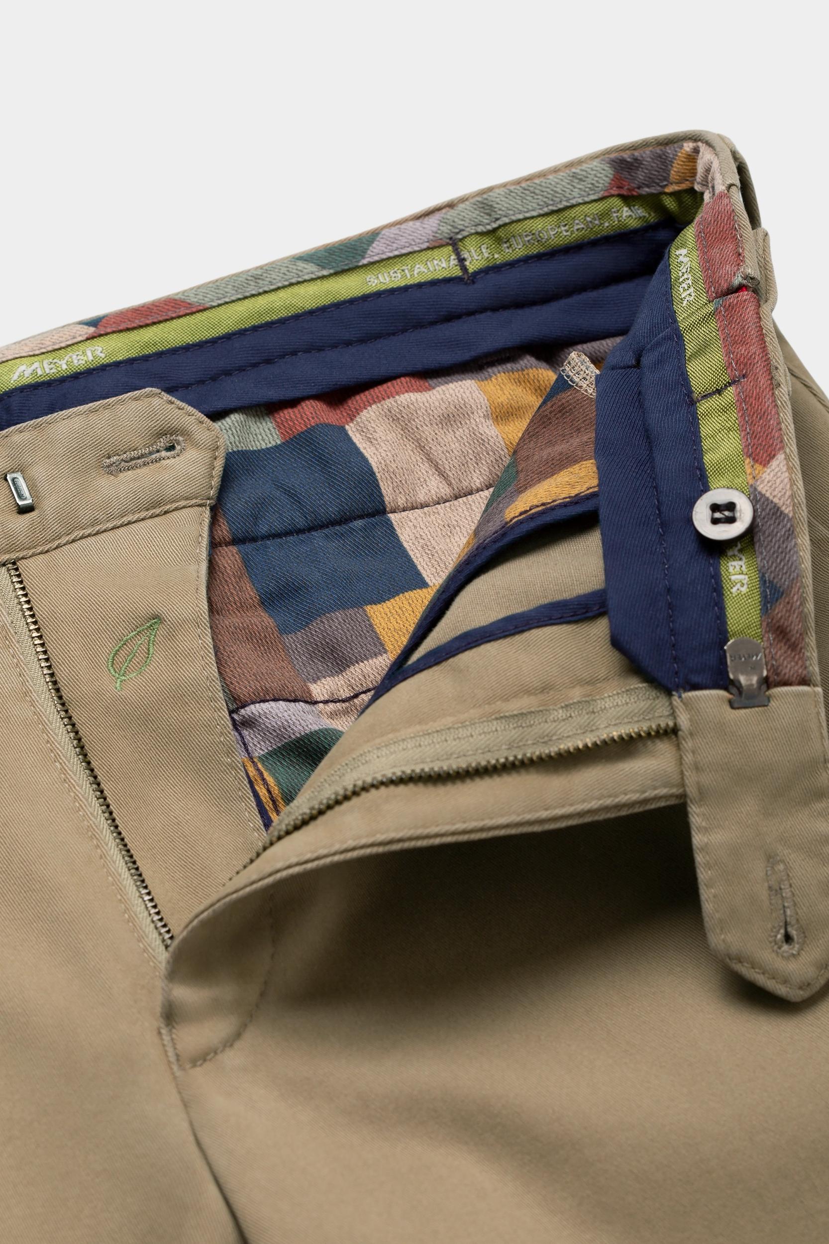 Meyer Katoenen Broek Beige OSLO Art.2-3552 2232355200/33