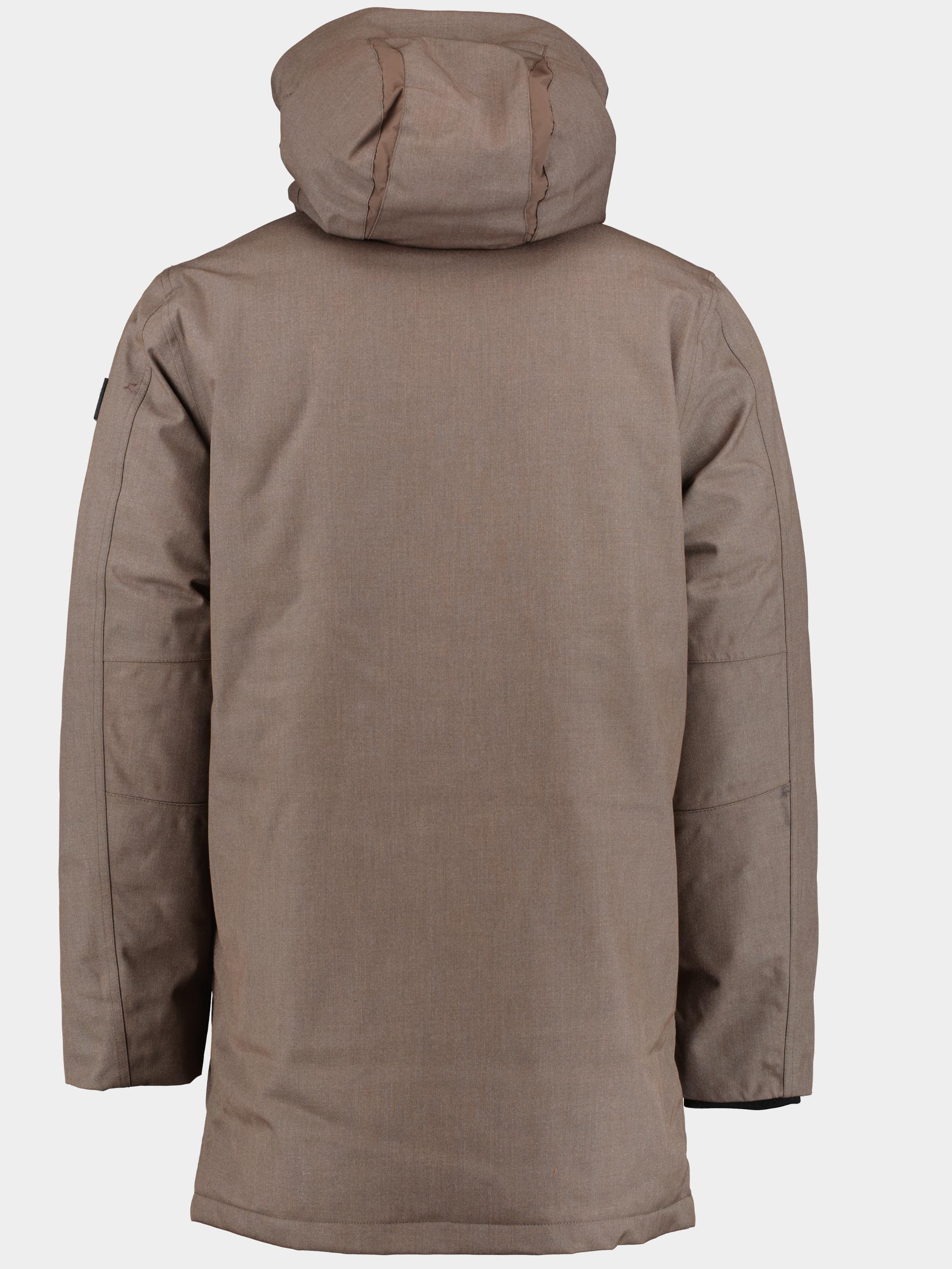 Vanguard Winterjack Groen Parka jacket MELANGE TWILL WH VJA2309177/8265