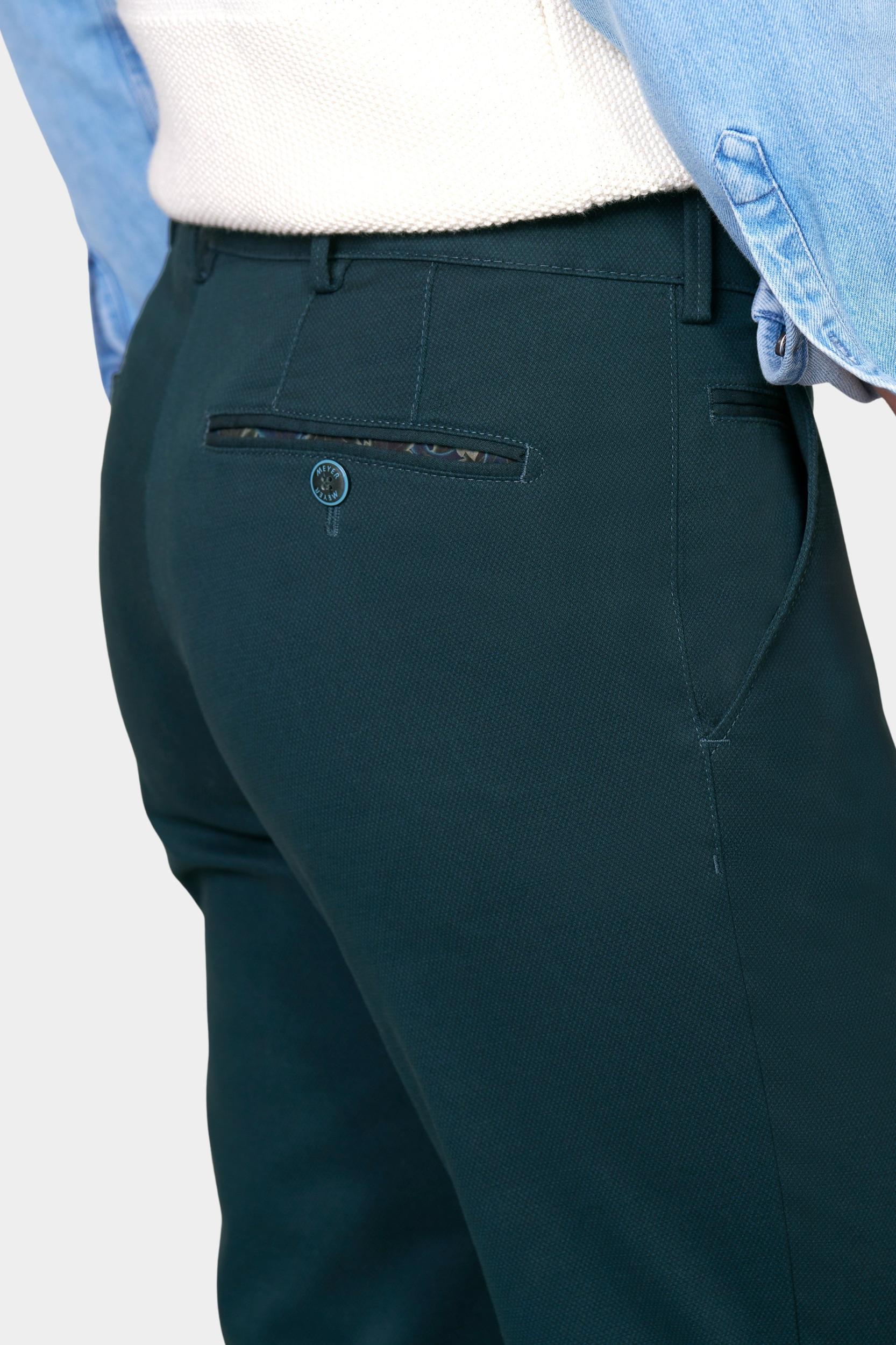 Meyer Chino Blauw Bonn 2-5654 1022565400/17 Meyer Chino Blauw Bonn 2-5654 1022565400/17