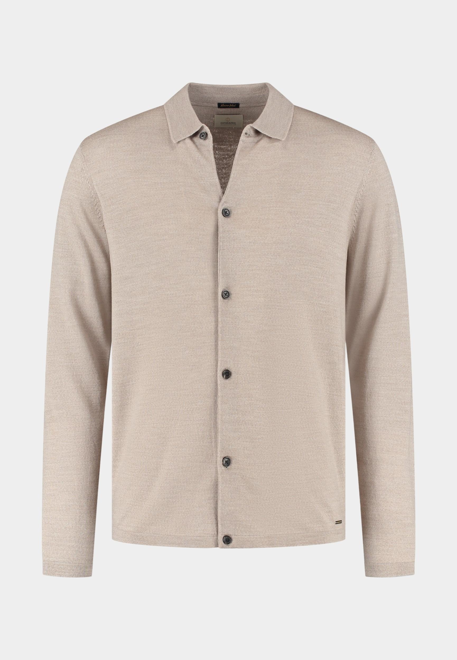 Dstrezzed Casual hemd lange mouw Groen DS_Destin Poloshirt 405740-AW25/276