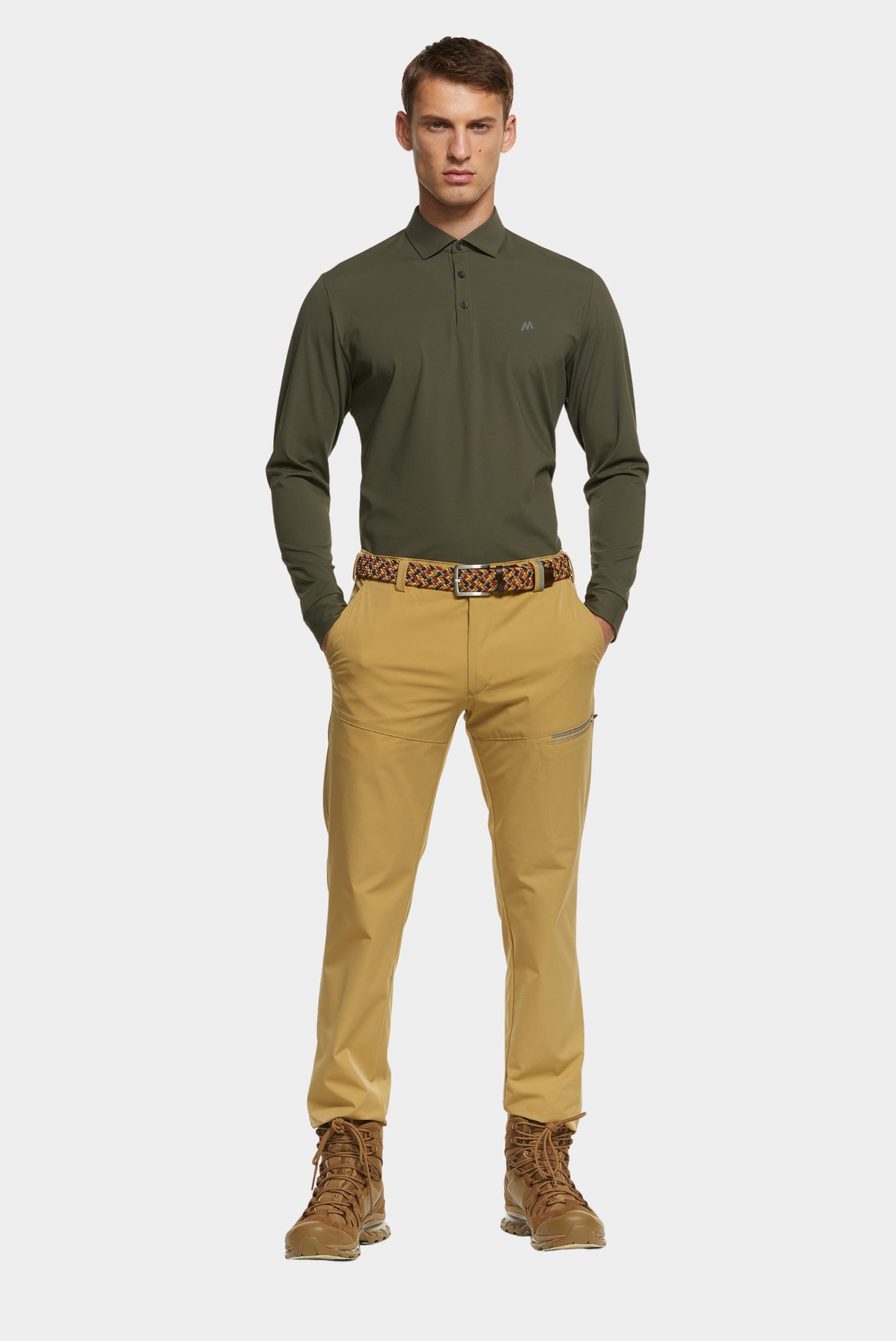 Meyer Polo lange mouw Groen BRYSON Art.9-9007 9529900700/27