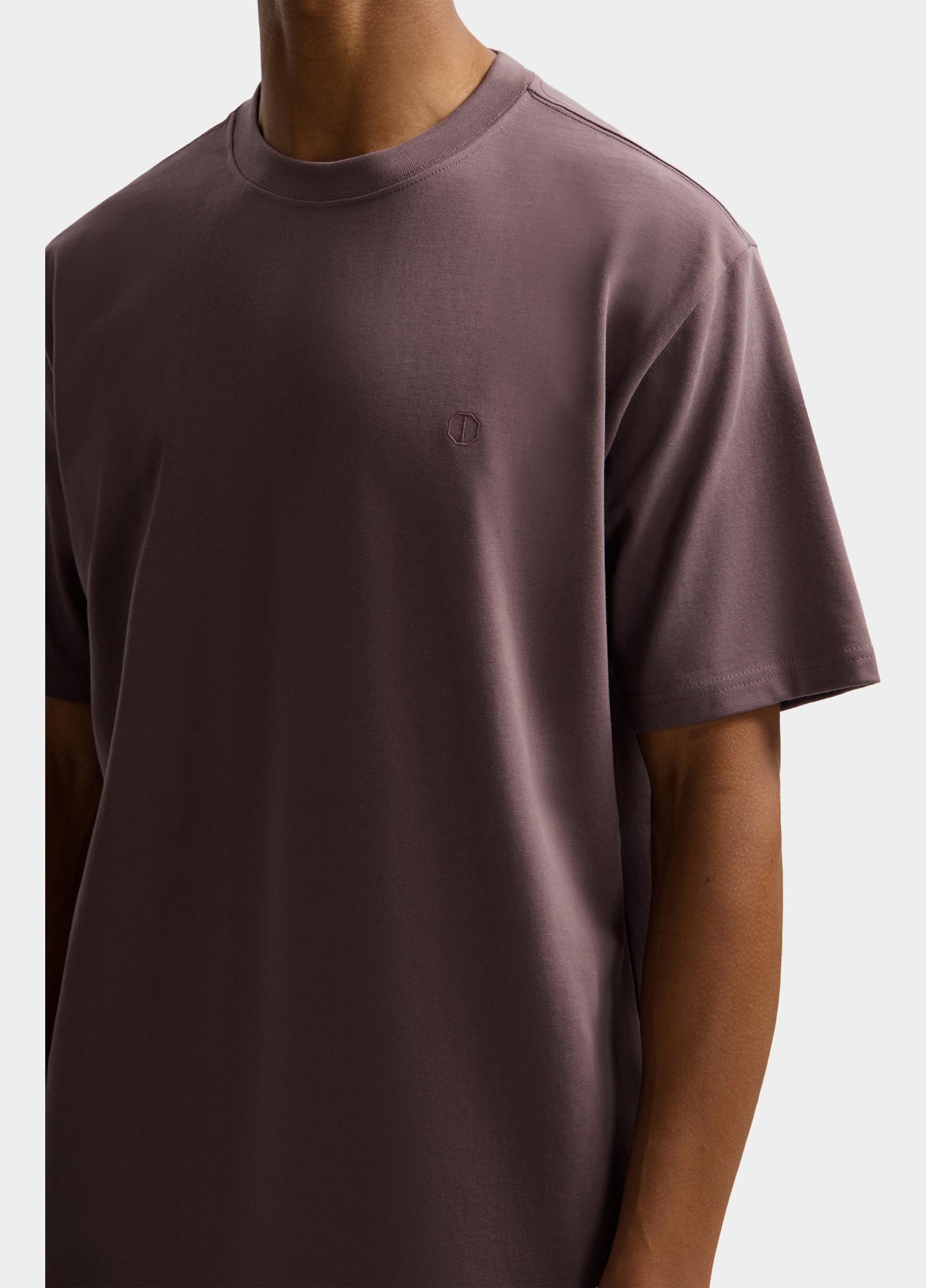 Dstrezzed T-shirt heren Paars Collin SS Tee 203012/463
