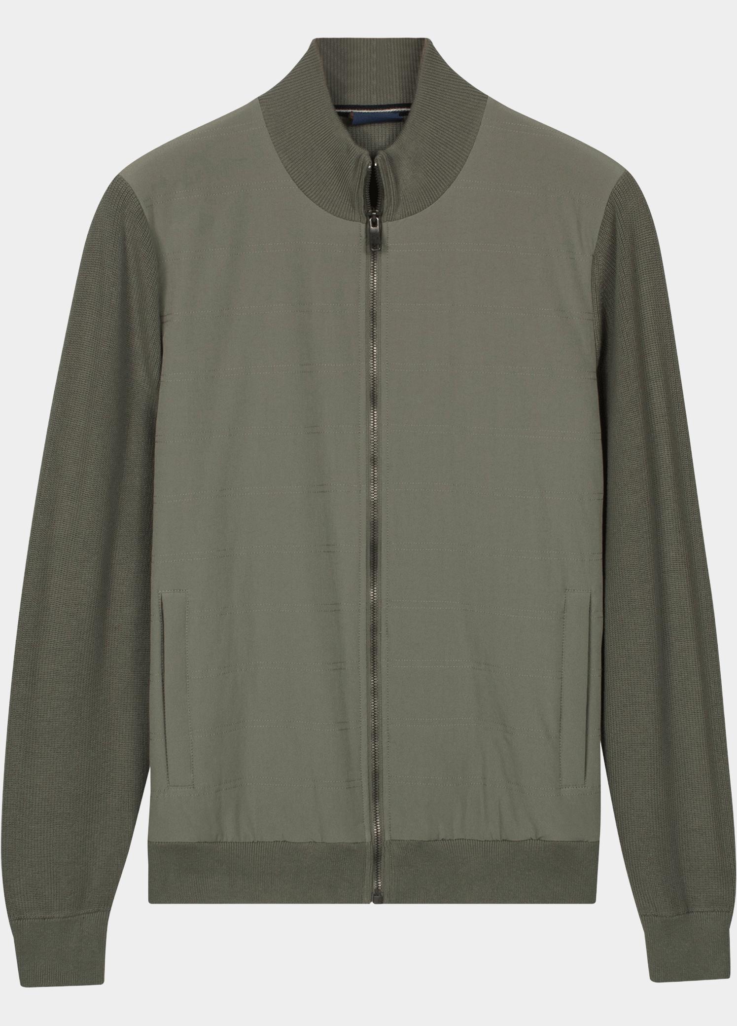 Baileys Vest heren Groen Cardigan Zip  Front Body Ligh 612019/72