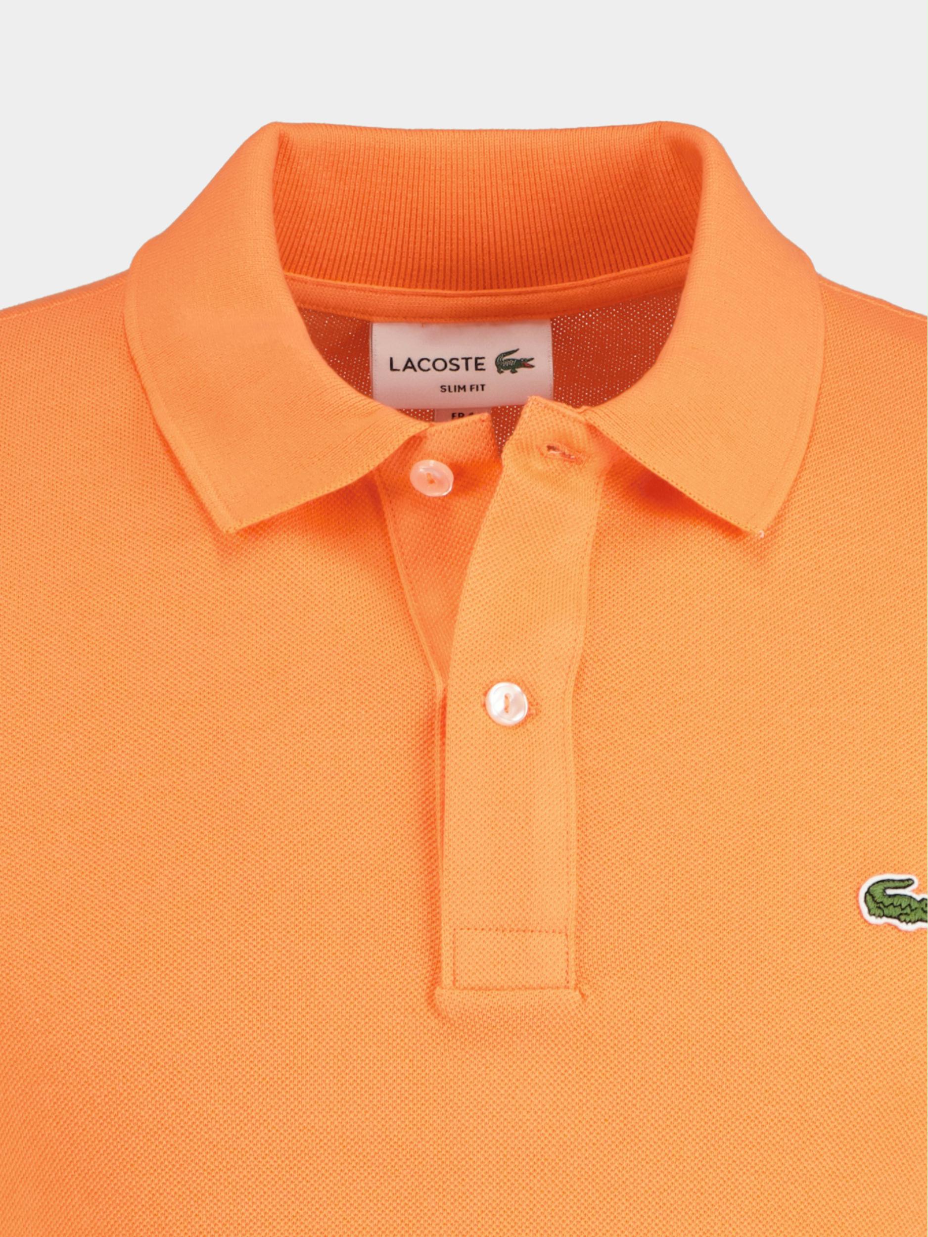 Lacoste Polo korte mouw Oranje  PH4012/NPB