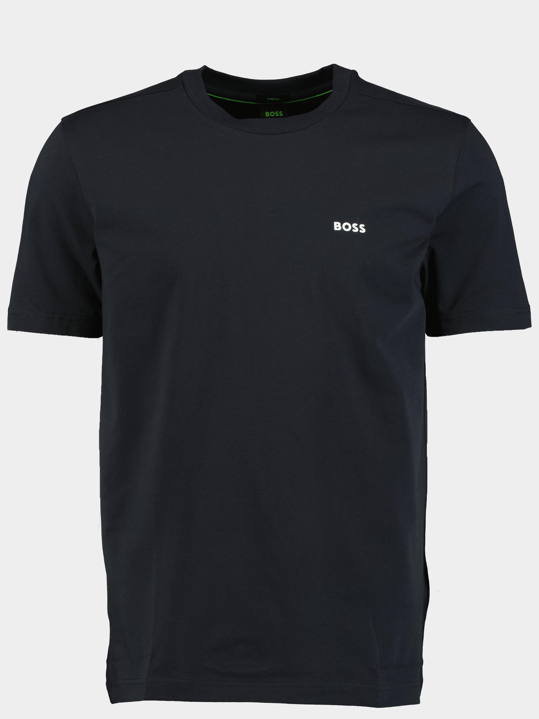 BOSS Green T-shirt korte mouw Blauw Tee 10110340 01 50469057/402