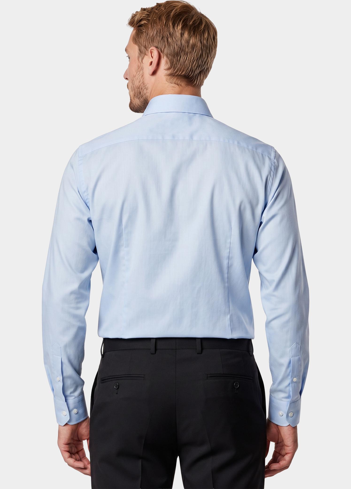 Olymp Business hemd lange mouw Blauw 1230/24 Hemden 123024/11