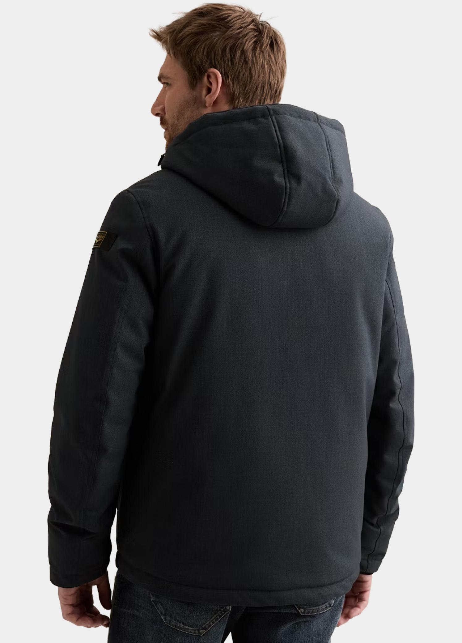 PME Legend Winterjas heren Blauw Semi long jacket STRATOR Mela PJA2608112/5281