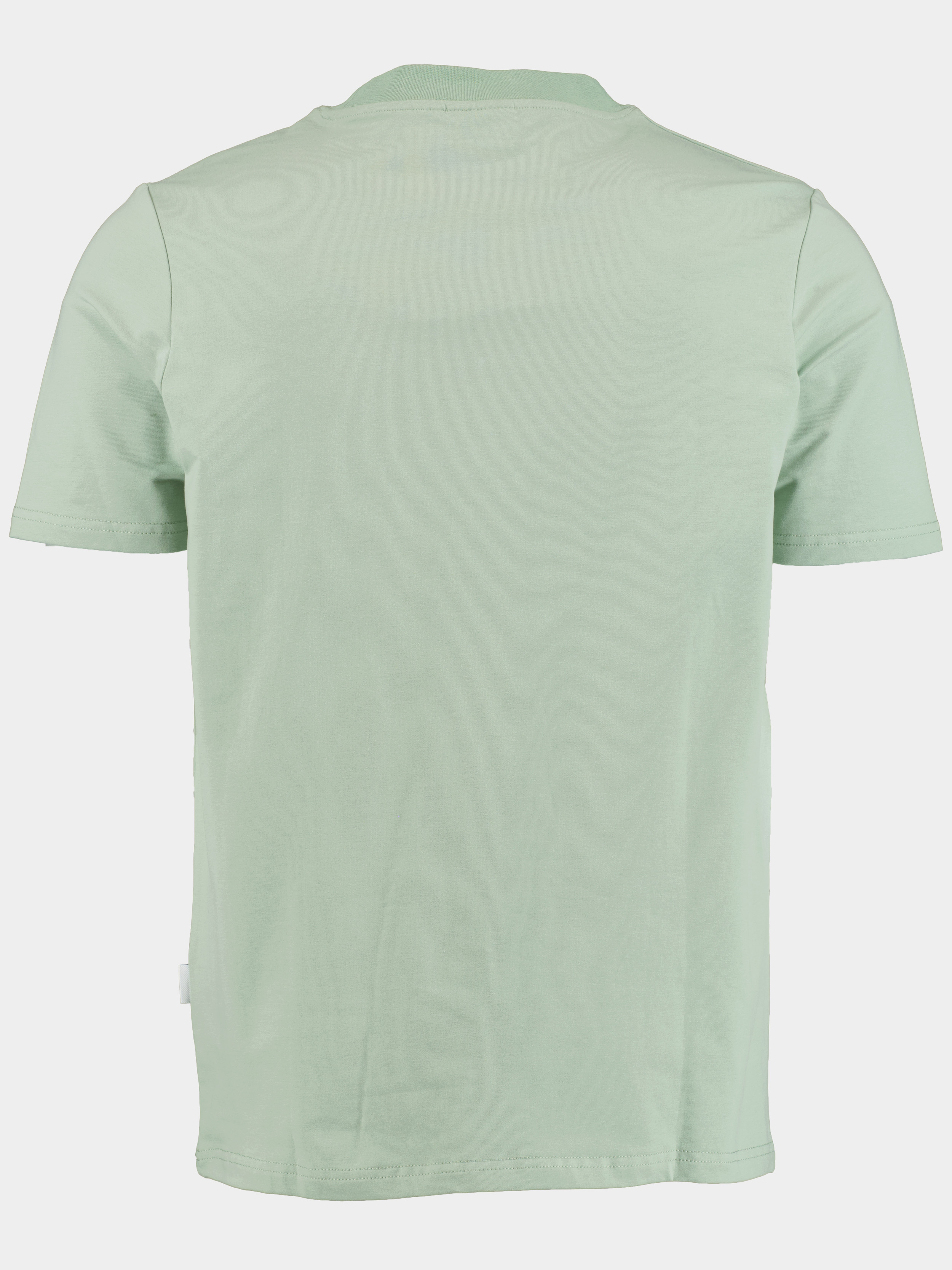 Supply & Co. T-shirt korte mouw Blauw Basic Tee With Chestlogo 23108BA07/315 ocean