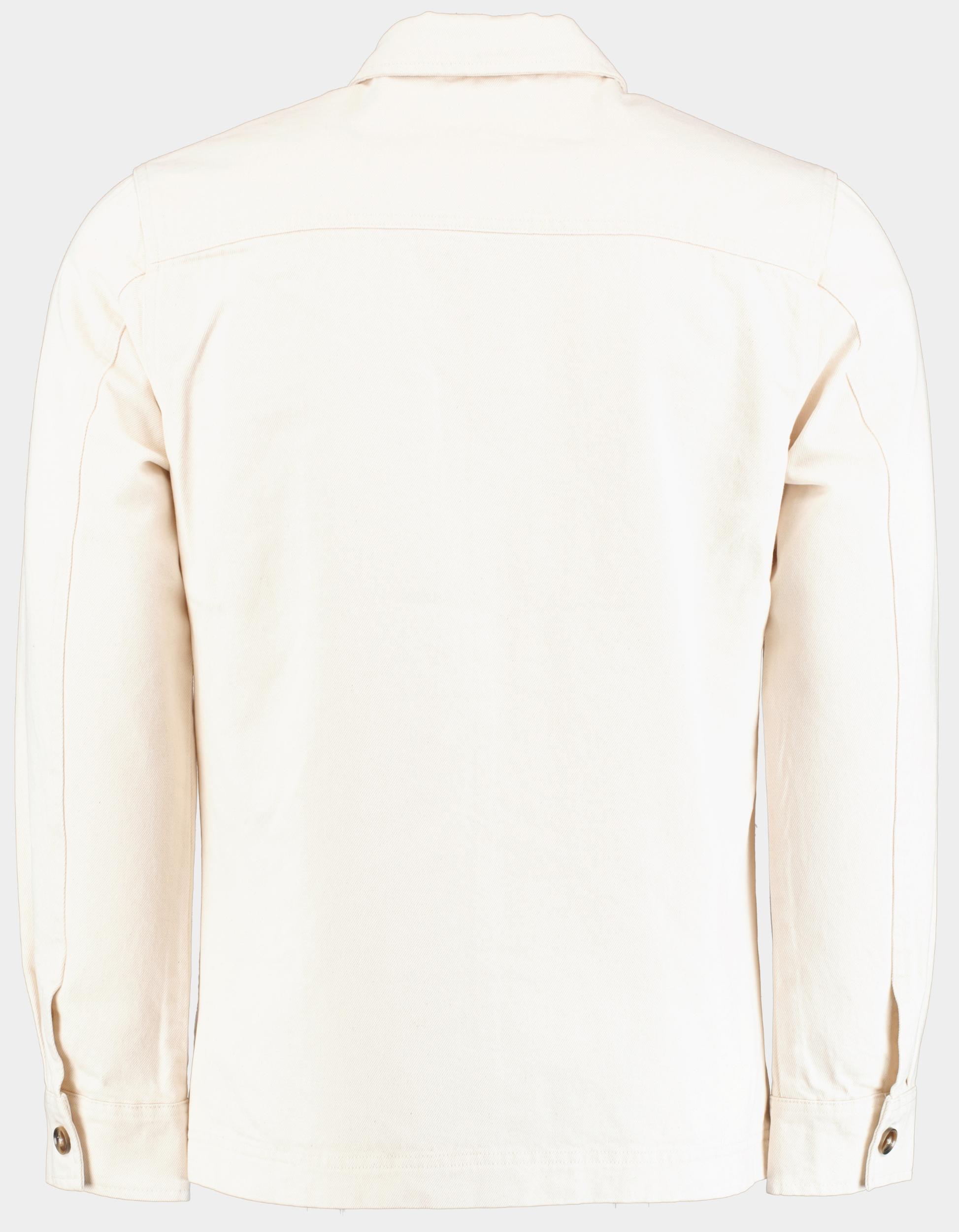 Born With Appetite Overshirt Beige Owen Shirtjacket 25114OW80/150 off-white