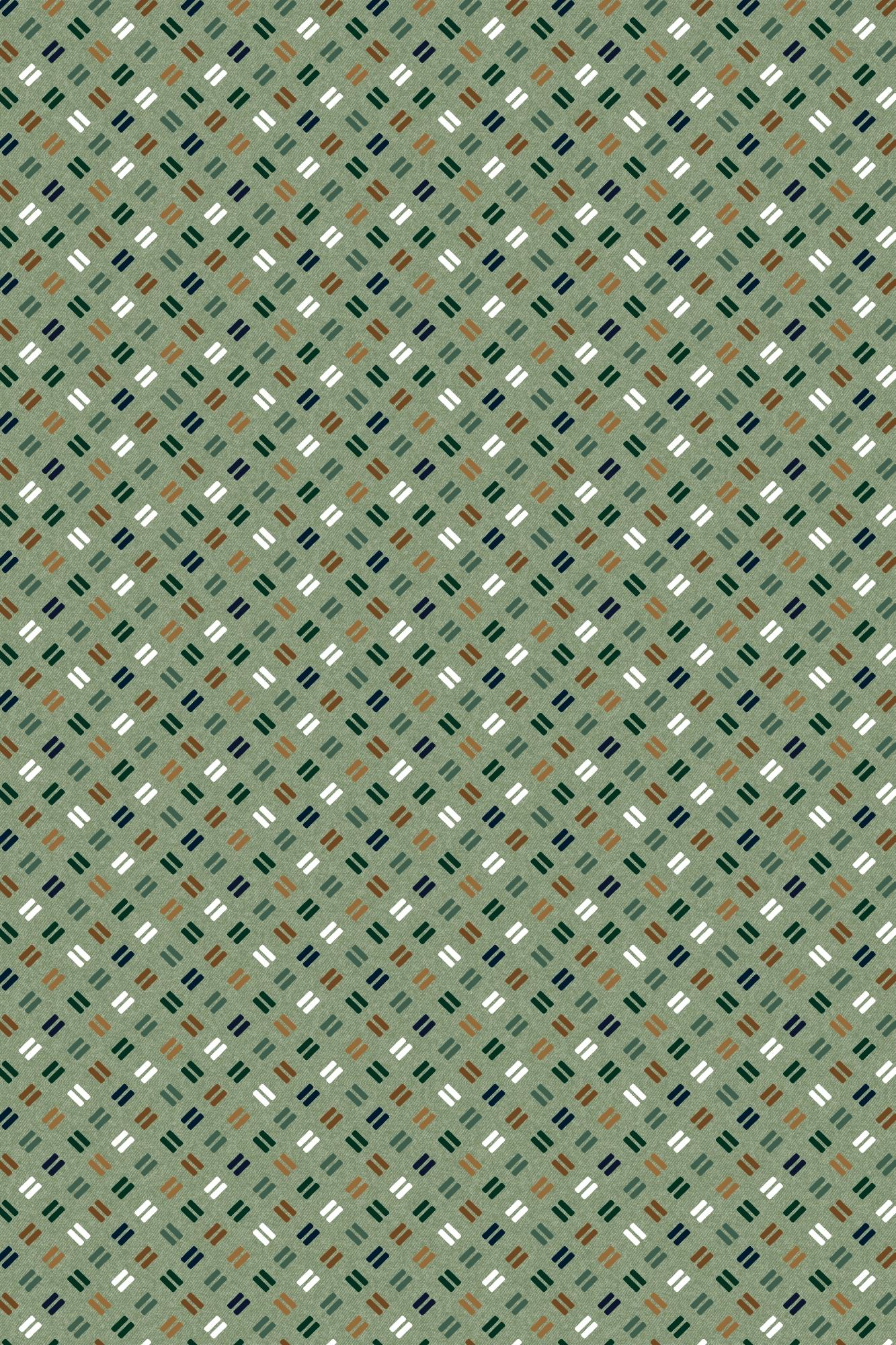 R.B. Boston Casual hemd lange mouw Groen Franklin LS Button Down 527670/720