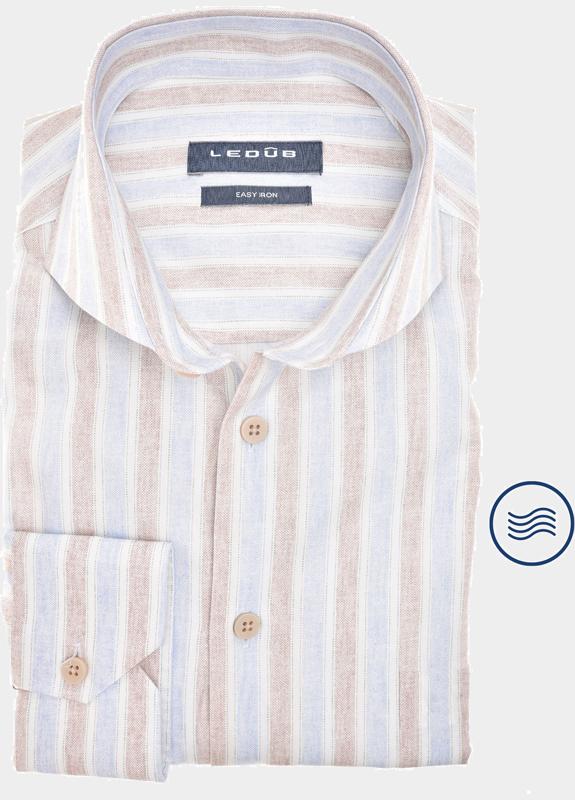 Ledub Business hemd lange mouw Blauw  0142460/126-000-000