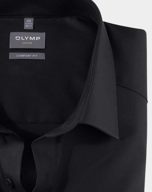Olymp Business hemd korte mouw Zwart 0254/12 Hemden 025412/68
