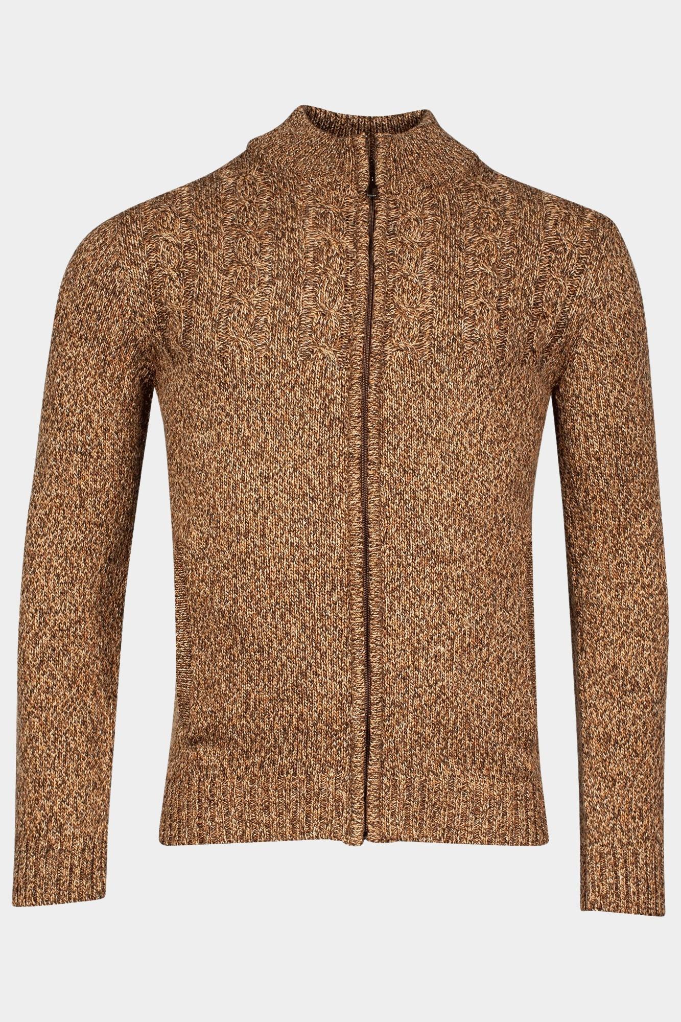 Baileys Vest Geel Cardigan Zip  single knit, to 322047/259